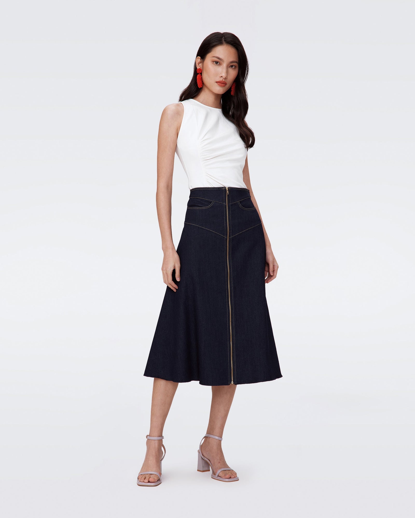 Salome Denim Skirt