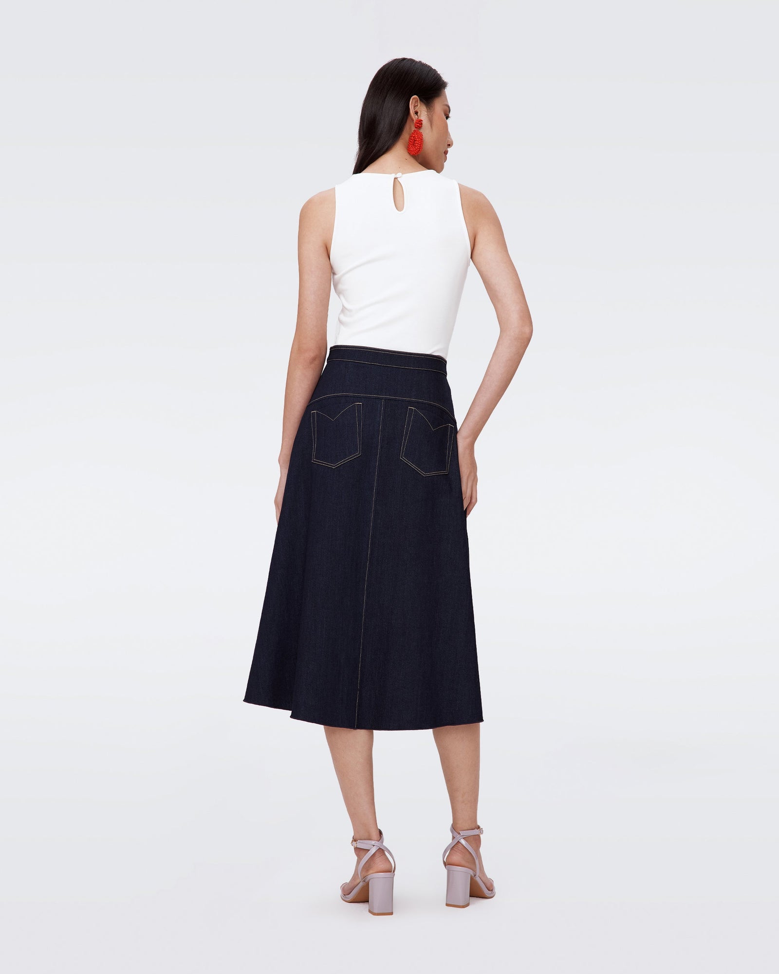 Salome Denim Skirt