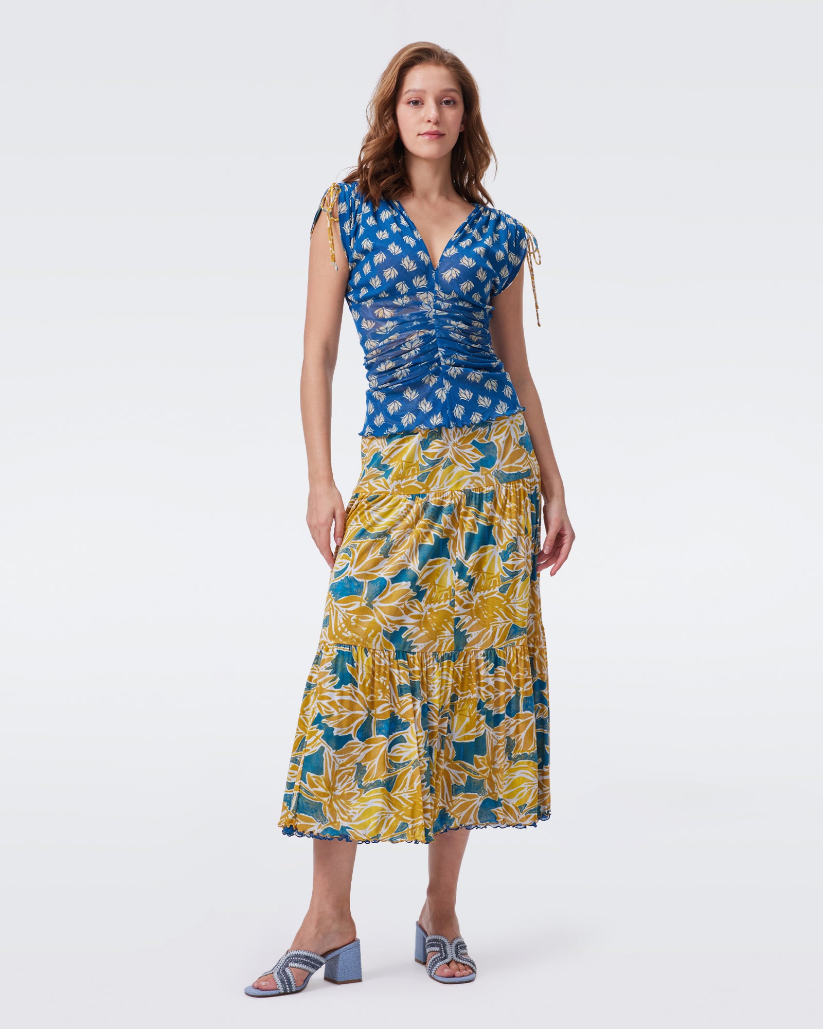 DVF AUSTRIA REVERSIBLE SKIRT