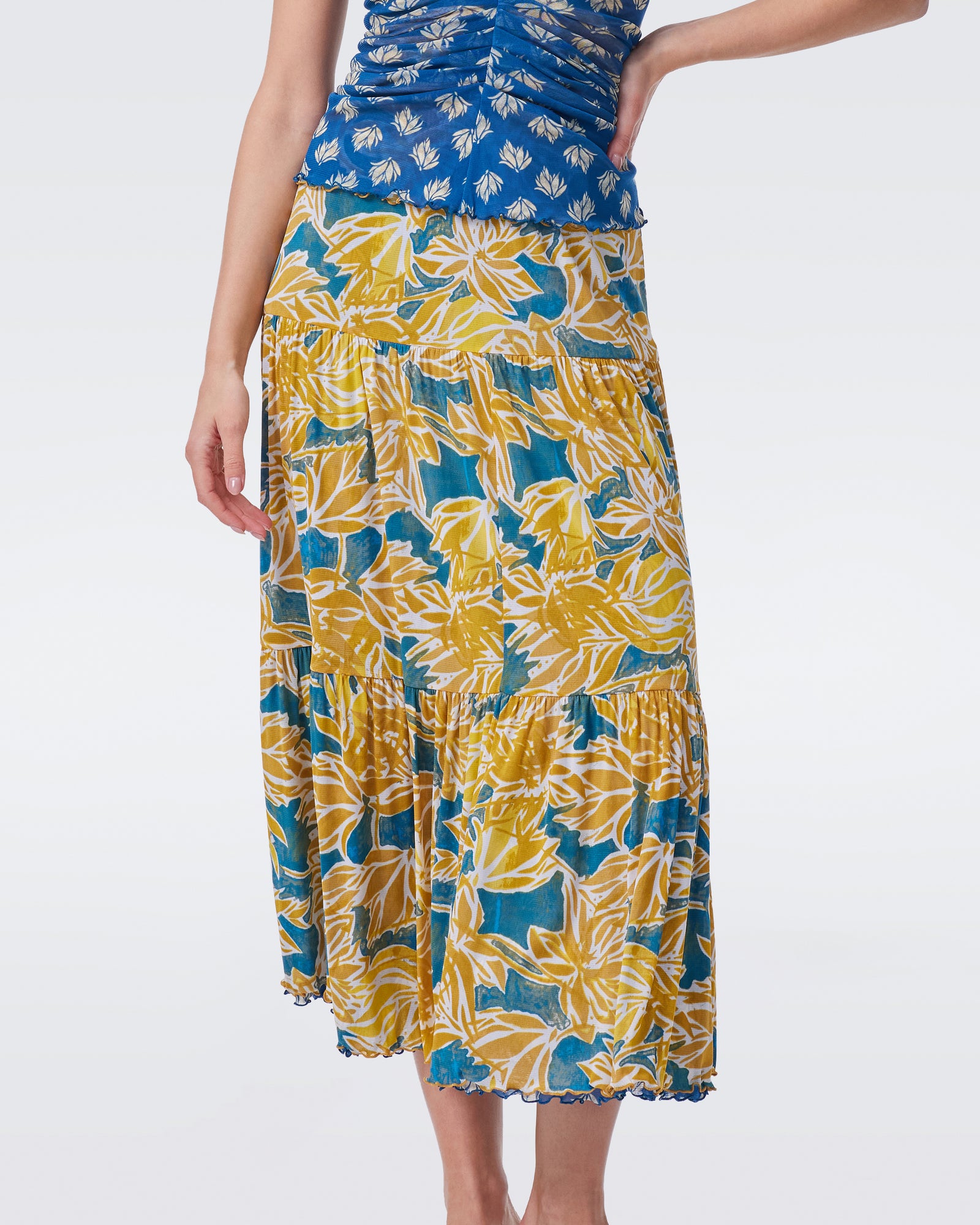 DVF AUSTRIA REVERSIBLE SKIRT
