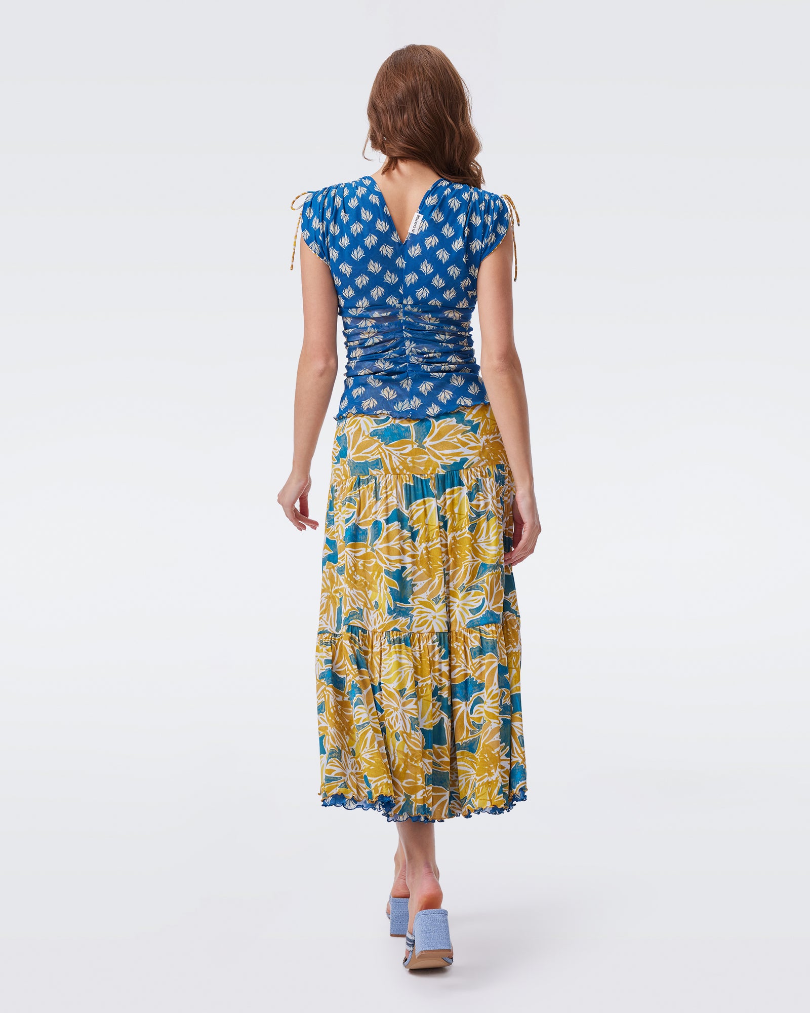 DVF AUSTRIA REVERSIBLE SKIRT