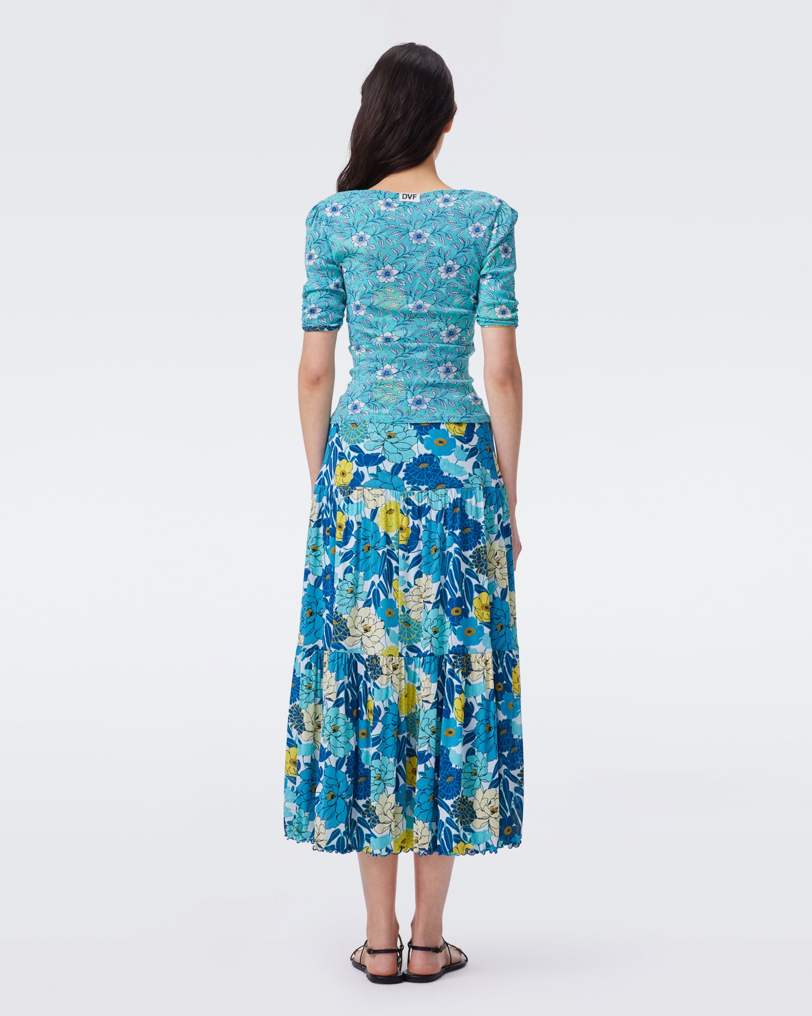 DVF AUSTRIA REVERSIBLE SKIRT