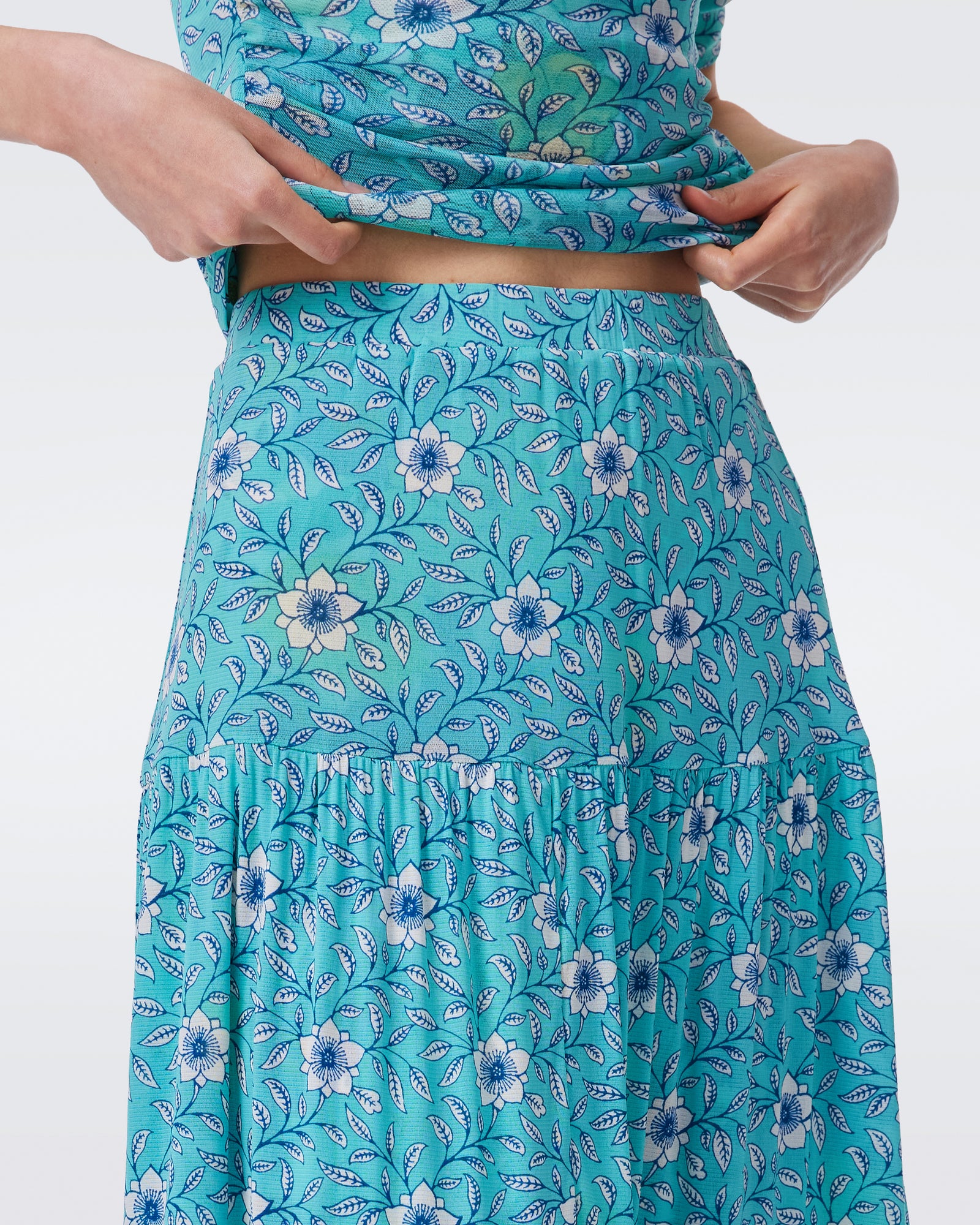 DVF AUSTRIA REVERSIBLE SKIRT