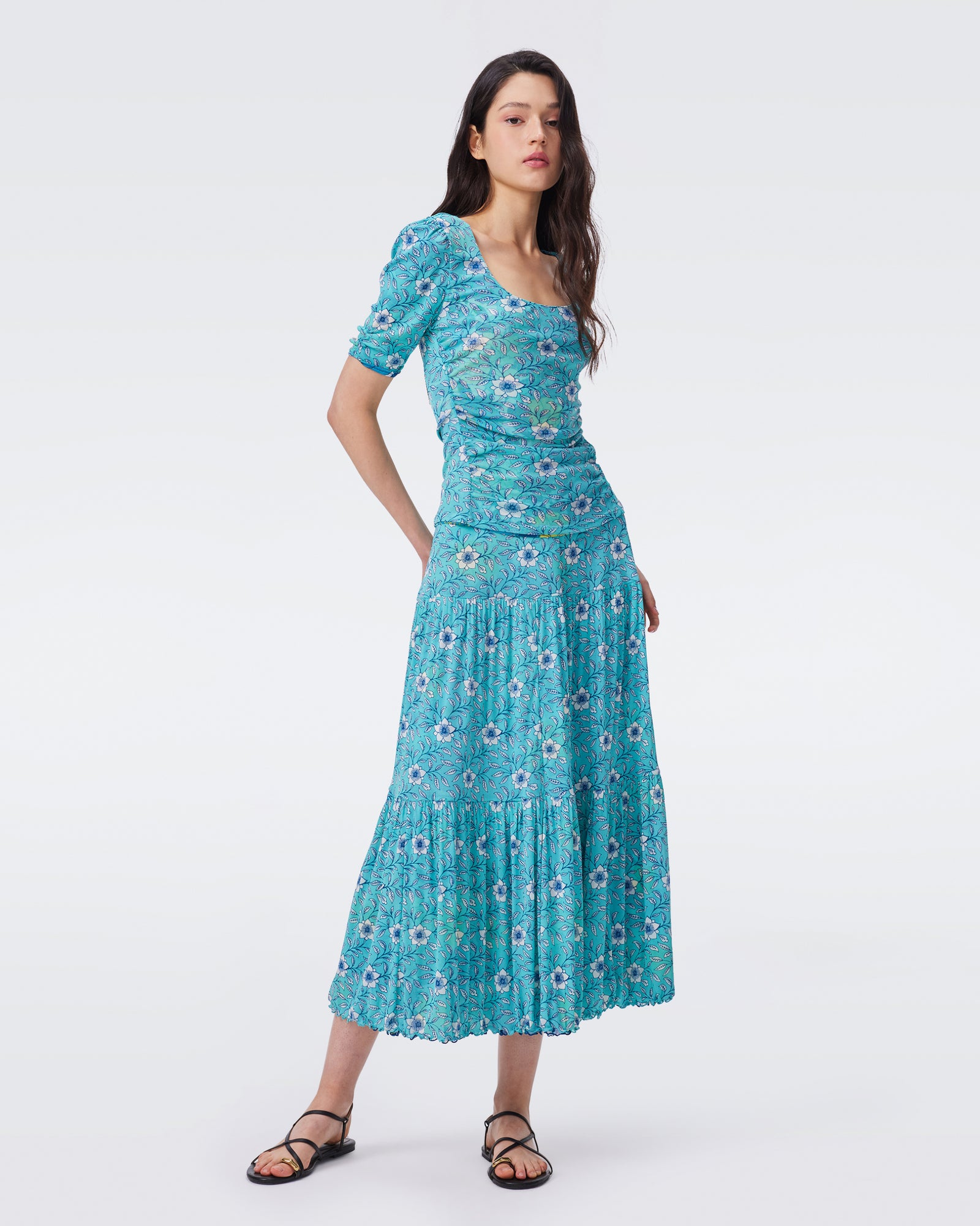 DVF AUSTRIA REVERSIBLE SKIRT