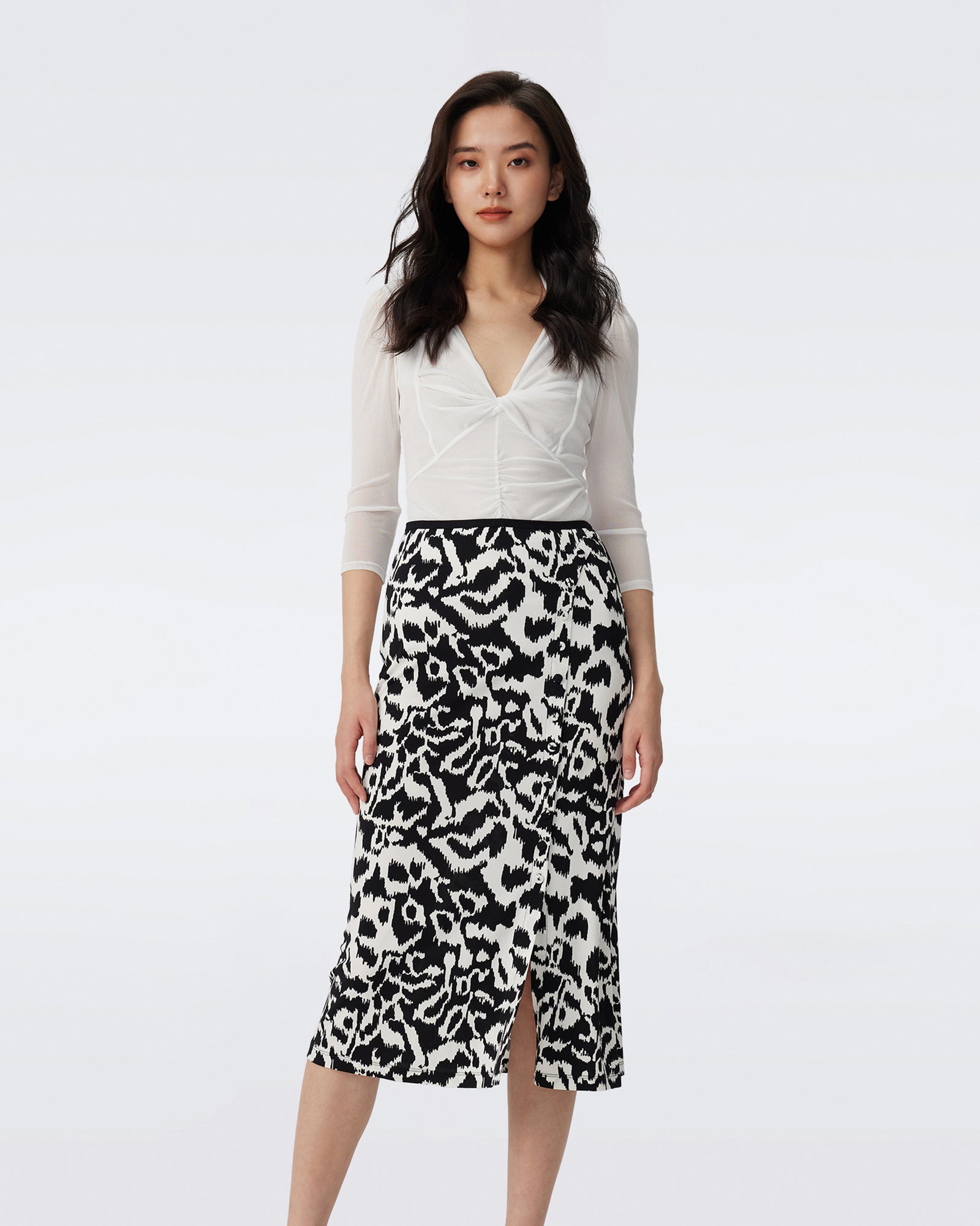 DVF CHARLESTON SKIRT