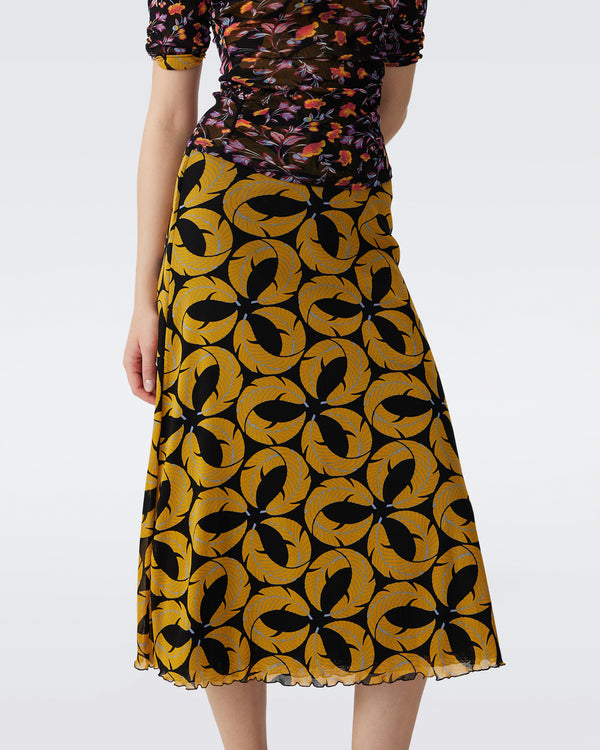 DVF DARLENE REVERSIBLE SKIRT