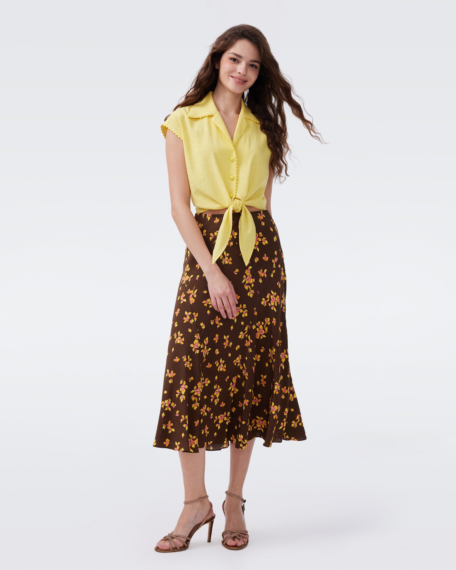 DVF DEBRA TWO SKIRT