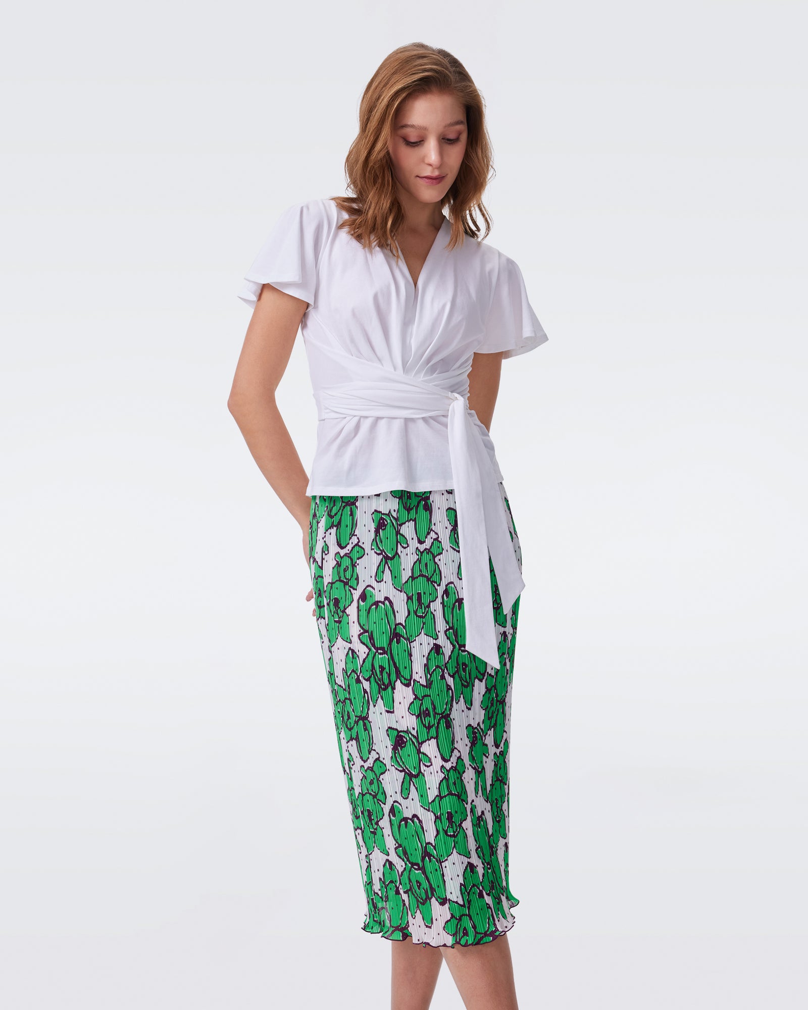 DVF FERNEY SKIRT