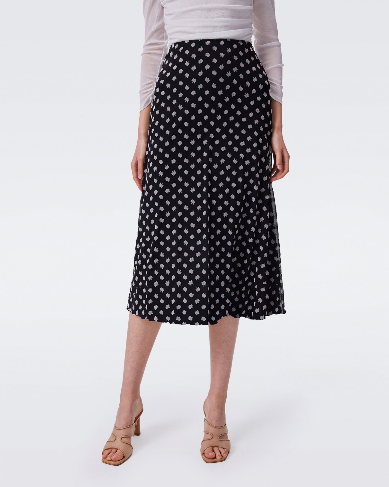 DVF DARLENE REVERSIBLE SKIRT