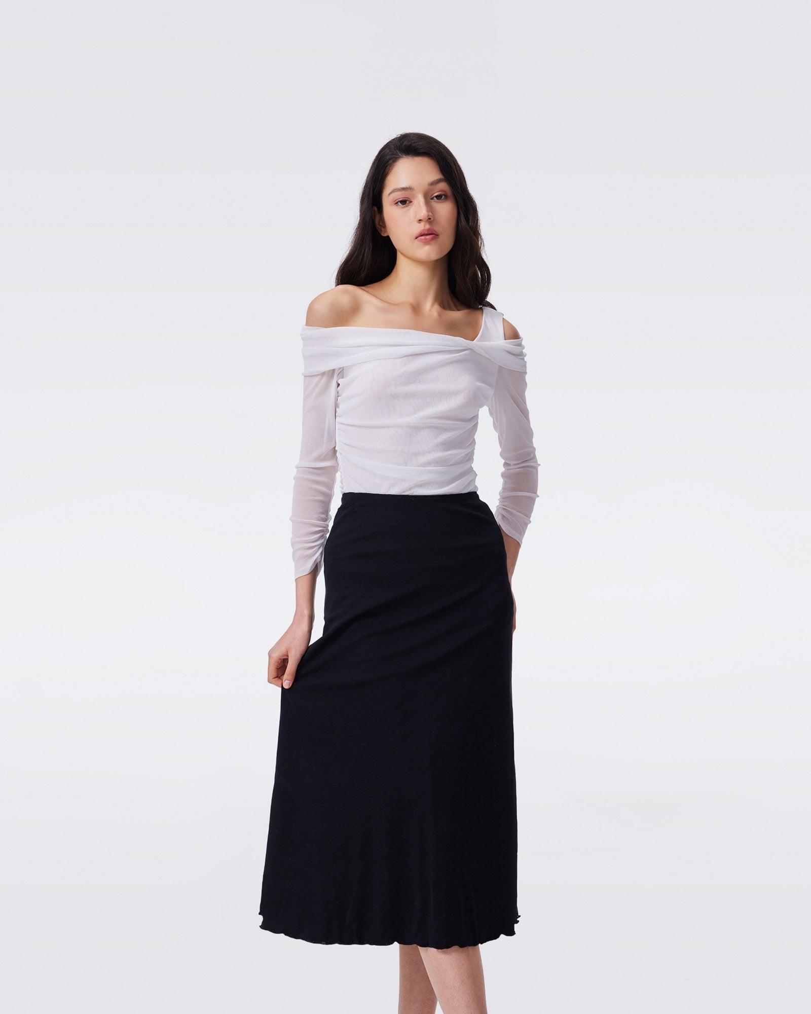 DVF DARLENE REVERSIBLE SKIRT