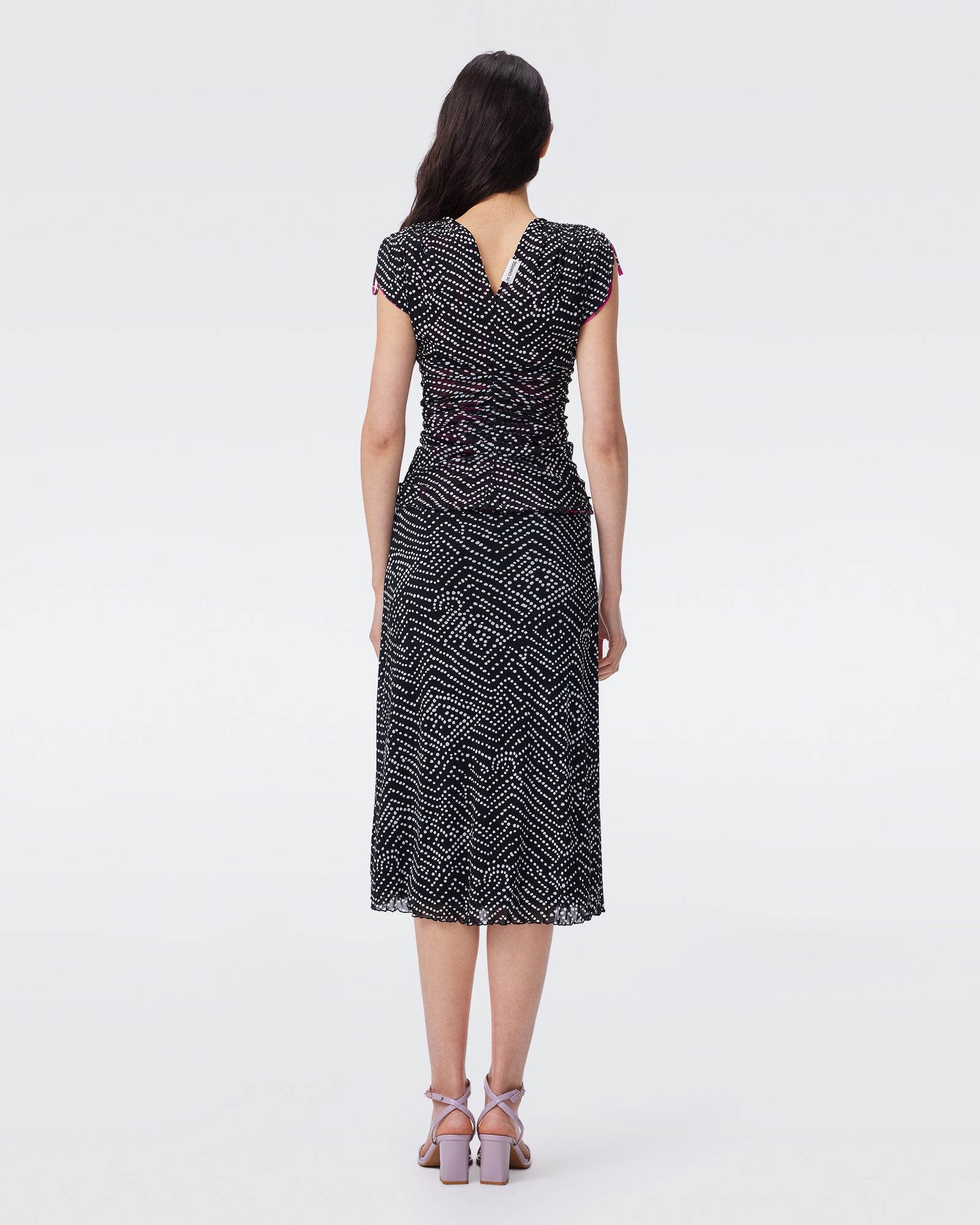 DVF DARLENE  REVERSIBLE SKIRT