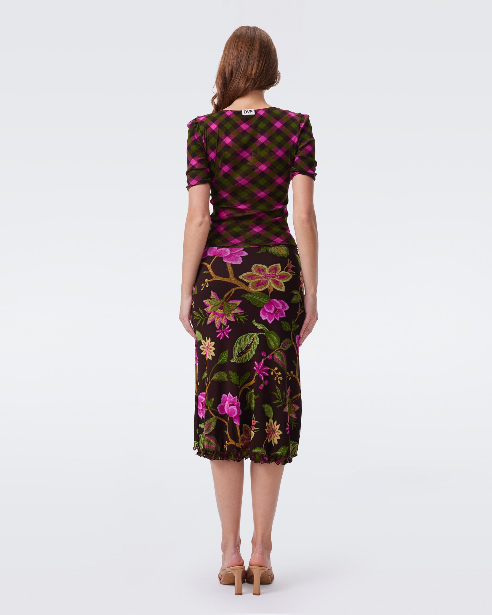 DVF DARLENE  REVERSIBLE SKIRT