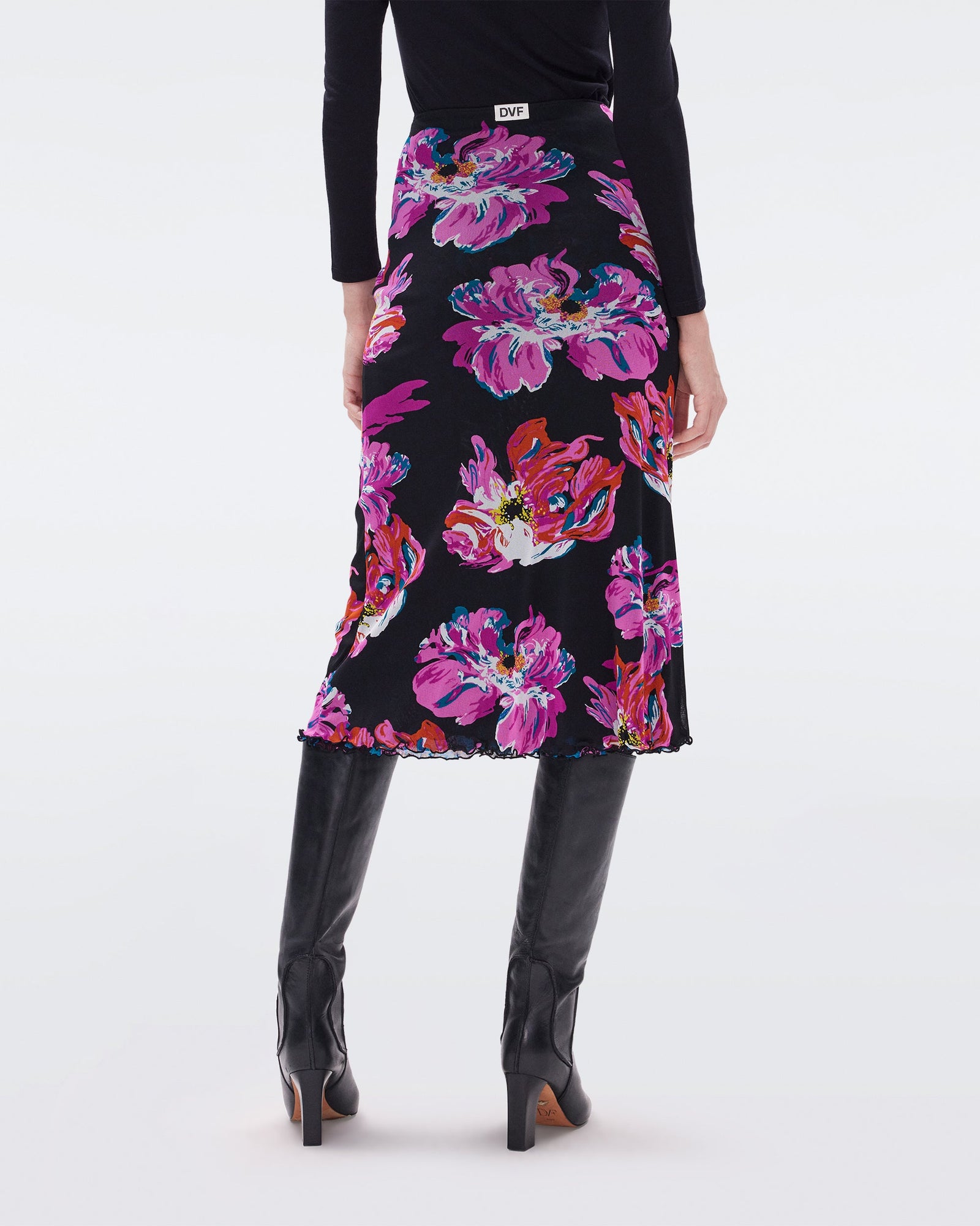 Darlene Reversible Mesh Skirt