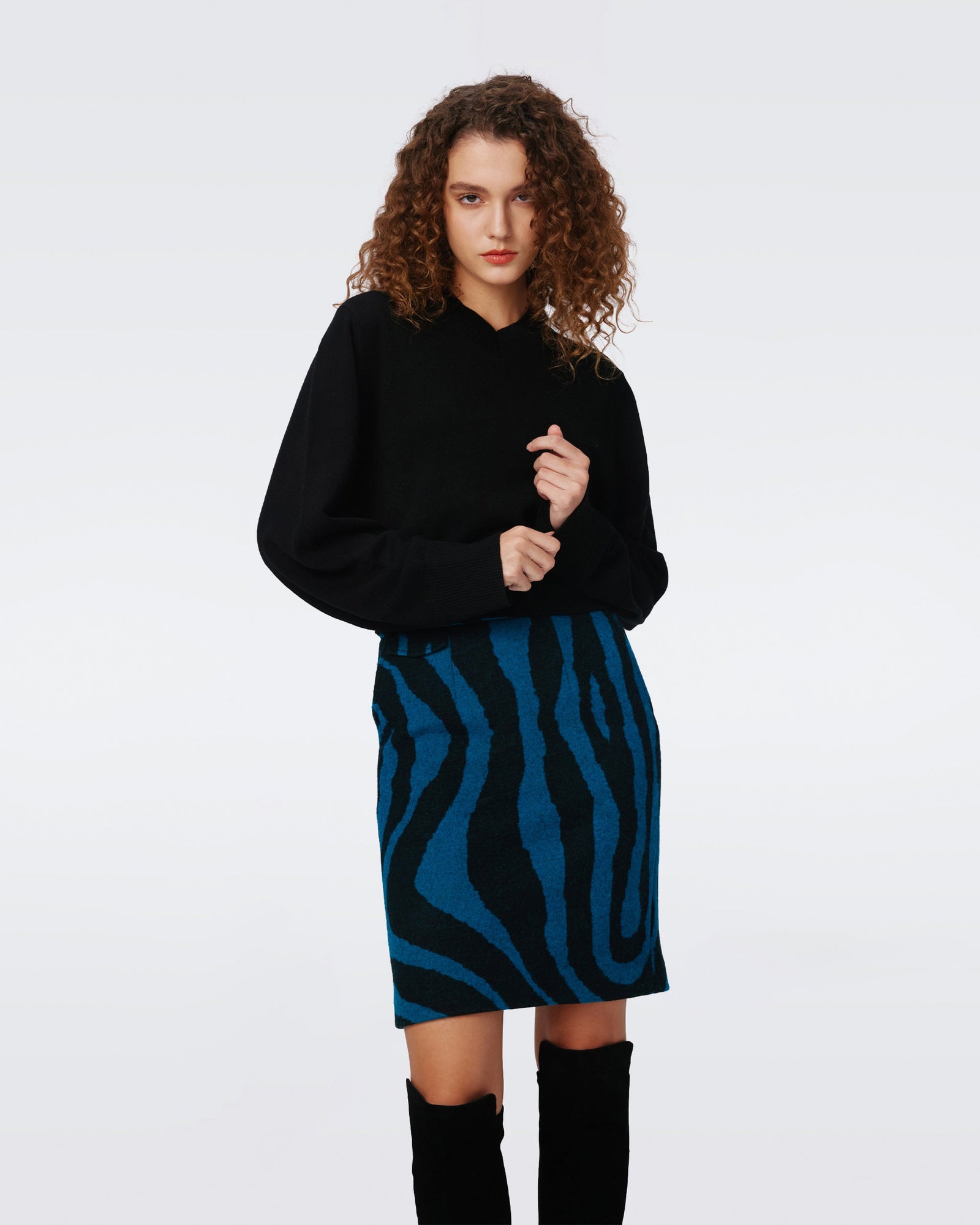 Ethel Jacquard Skirt