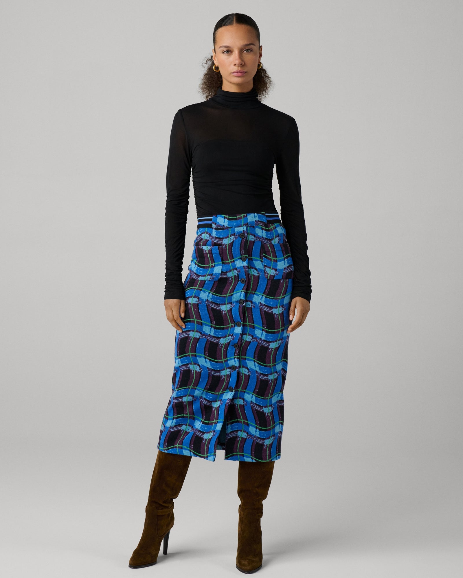 DVF NATALIE MAXI SKIRT