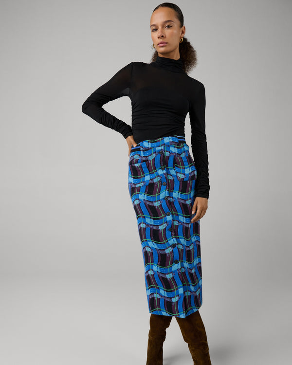 DVF NATALIE MAXI SKIRT