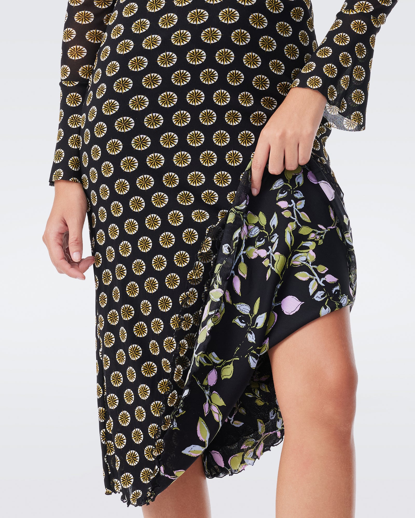 DVF DARLENE REVERSIBLE SKIRT