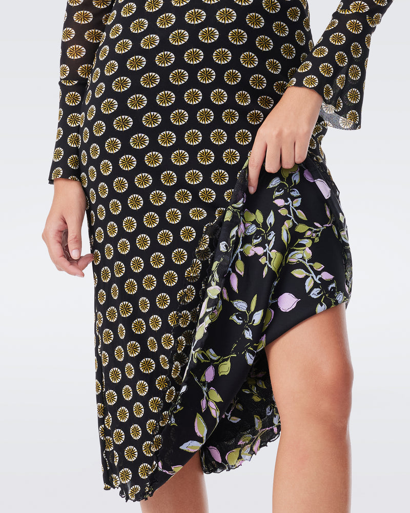 DVF DARLENE REVERSIBLE SKIRT