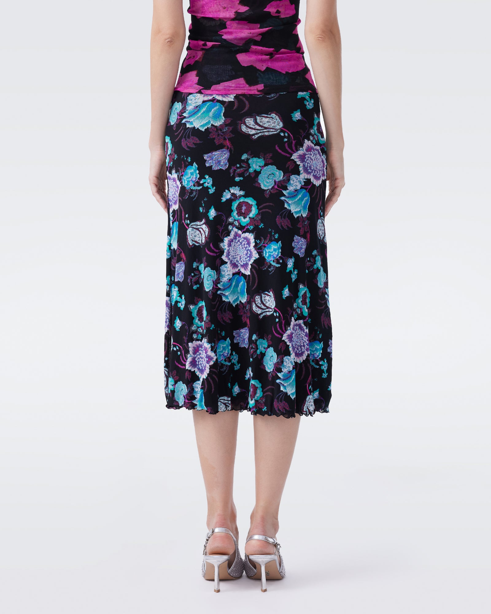 DVF DARLENE REVERSIBLE SKIRT