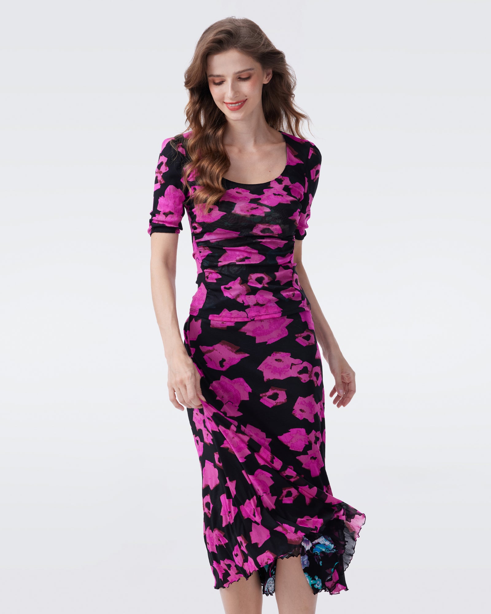 DVF DARLENE REVERSIBLE SKIRT