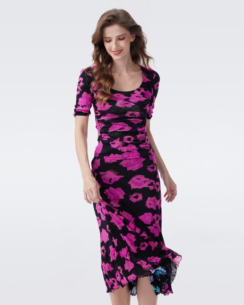 DVF DARLENE REVERSIBLE SKIRT