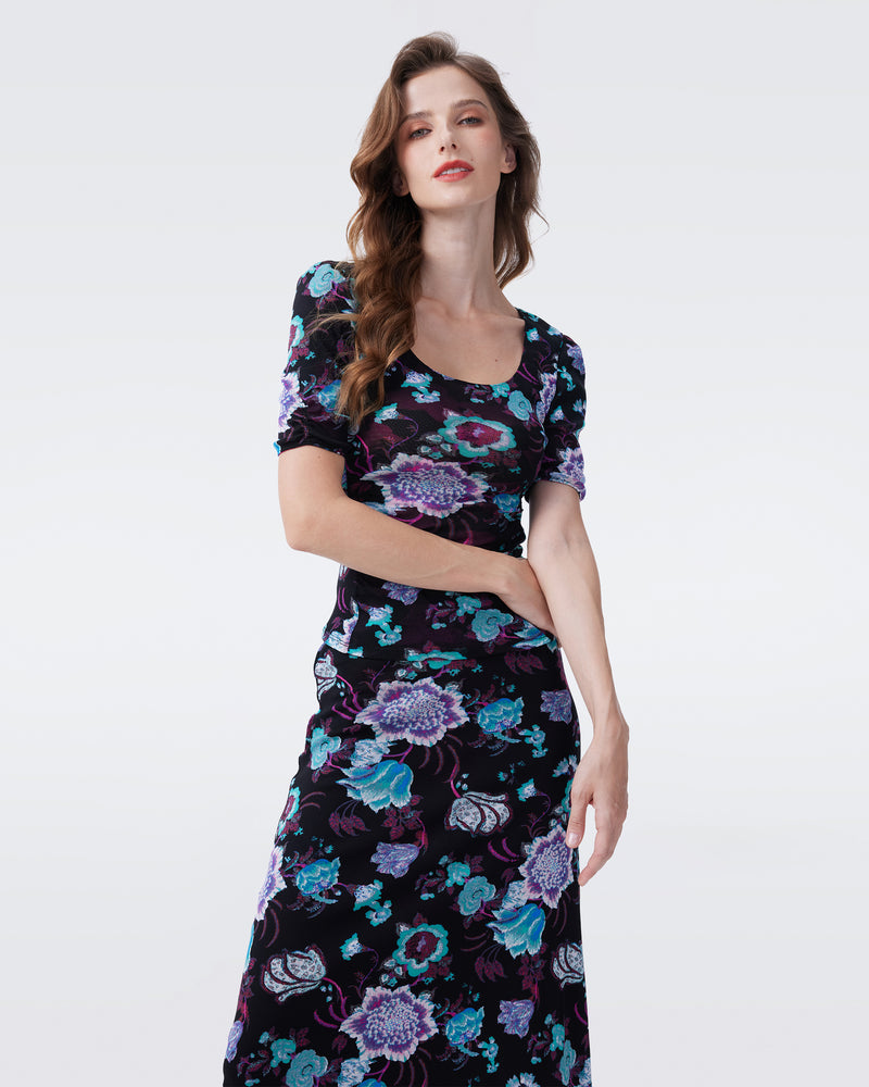 DVF DARLENE REVERSIBLE SKIRT