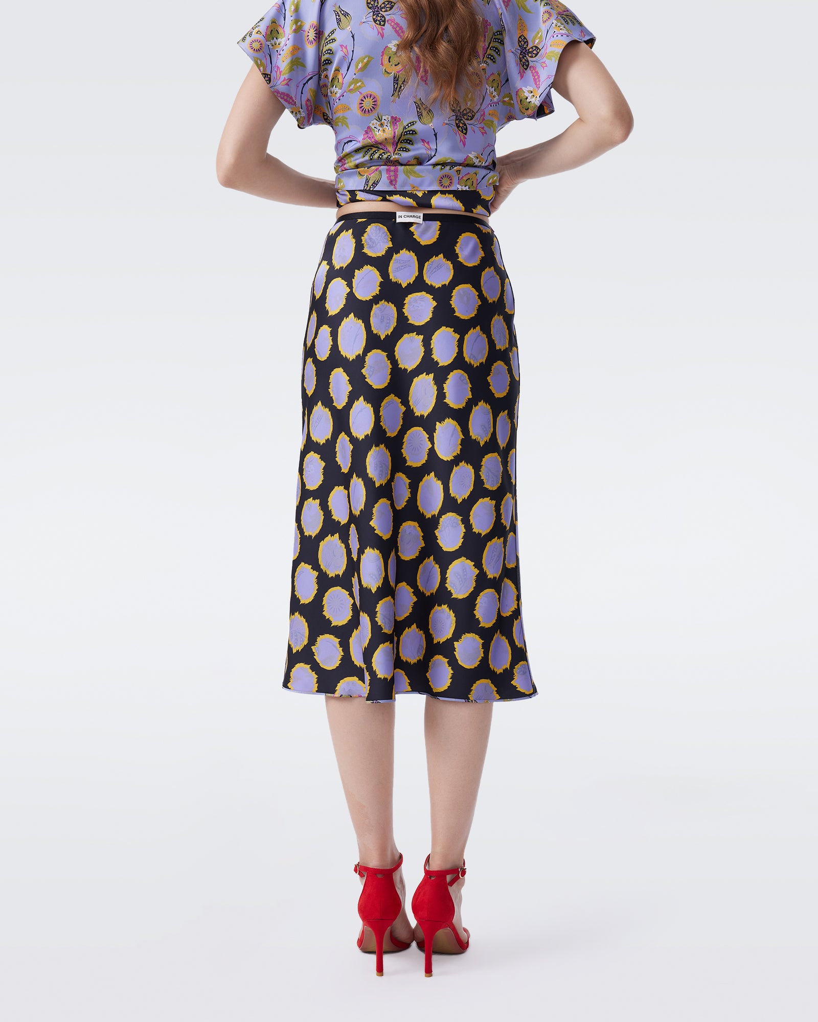 DVF DINA REVERSIBLE SKIRT