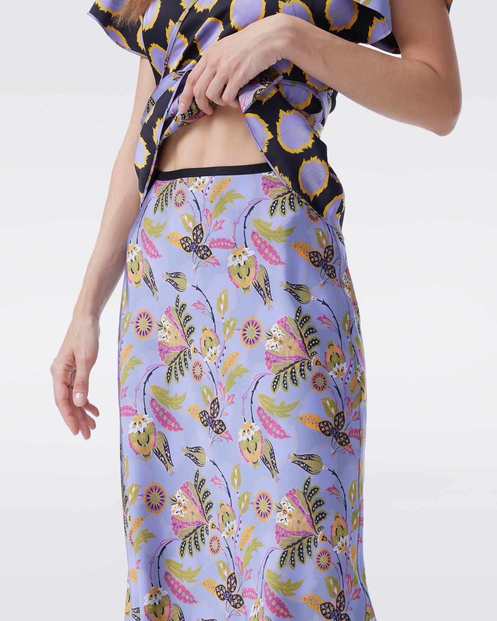 DVF DINA REVERSIBLE SKIRT