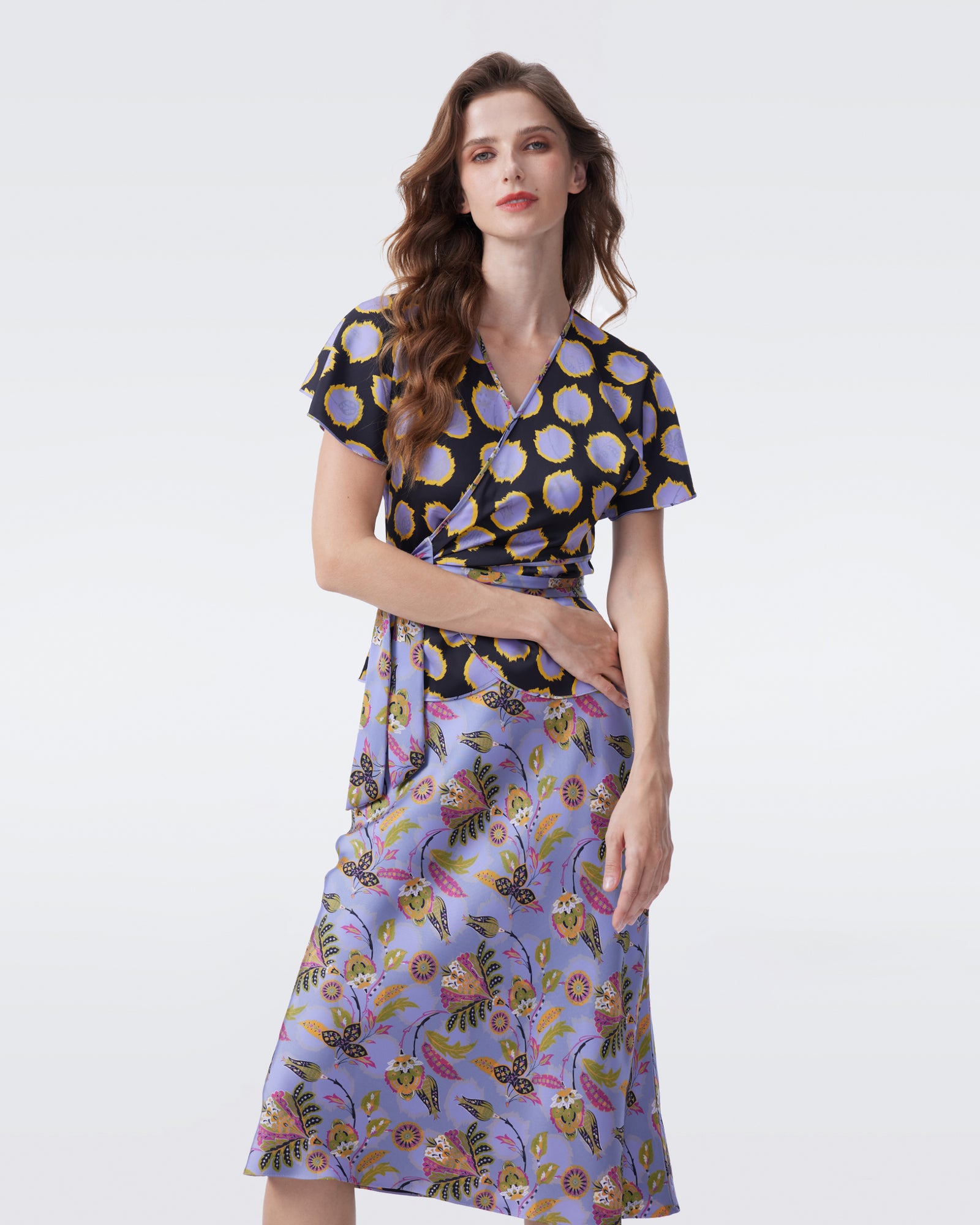 DVF DINA REVERSIBLE SKIRT