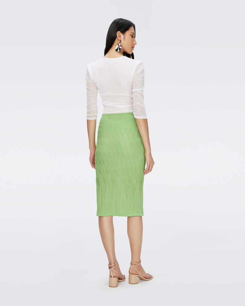 Gisele Knit Jacquard Skirt