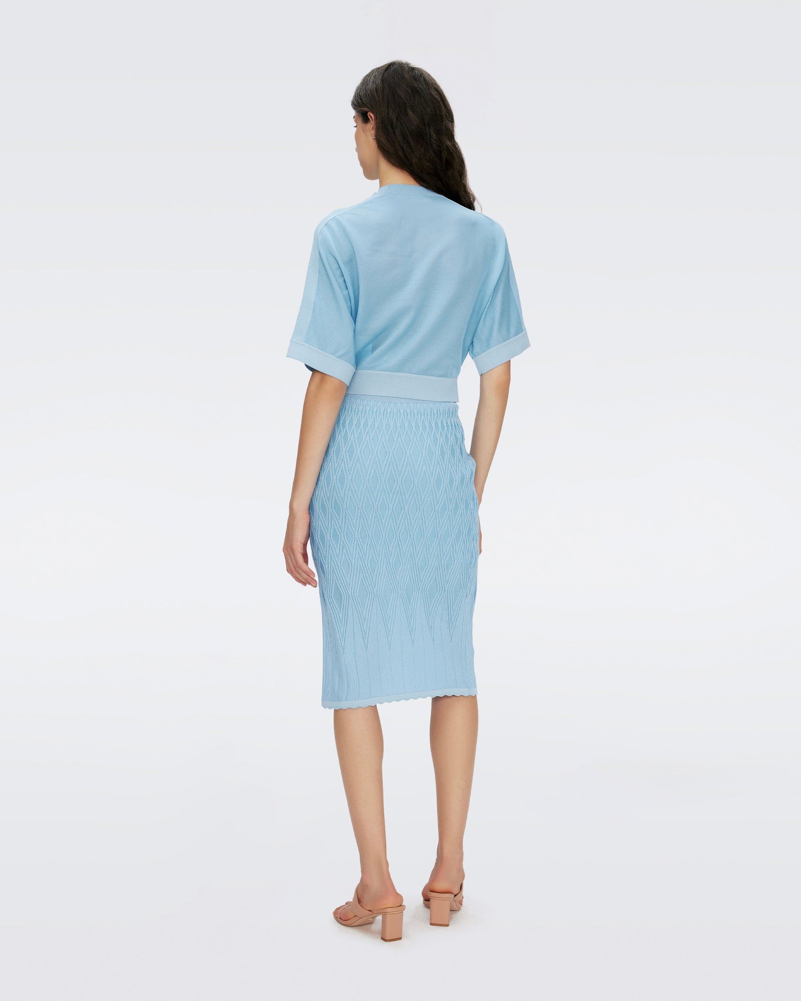 Gisele Knit Jacquard Skirt