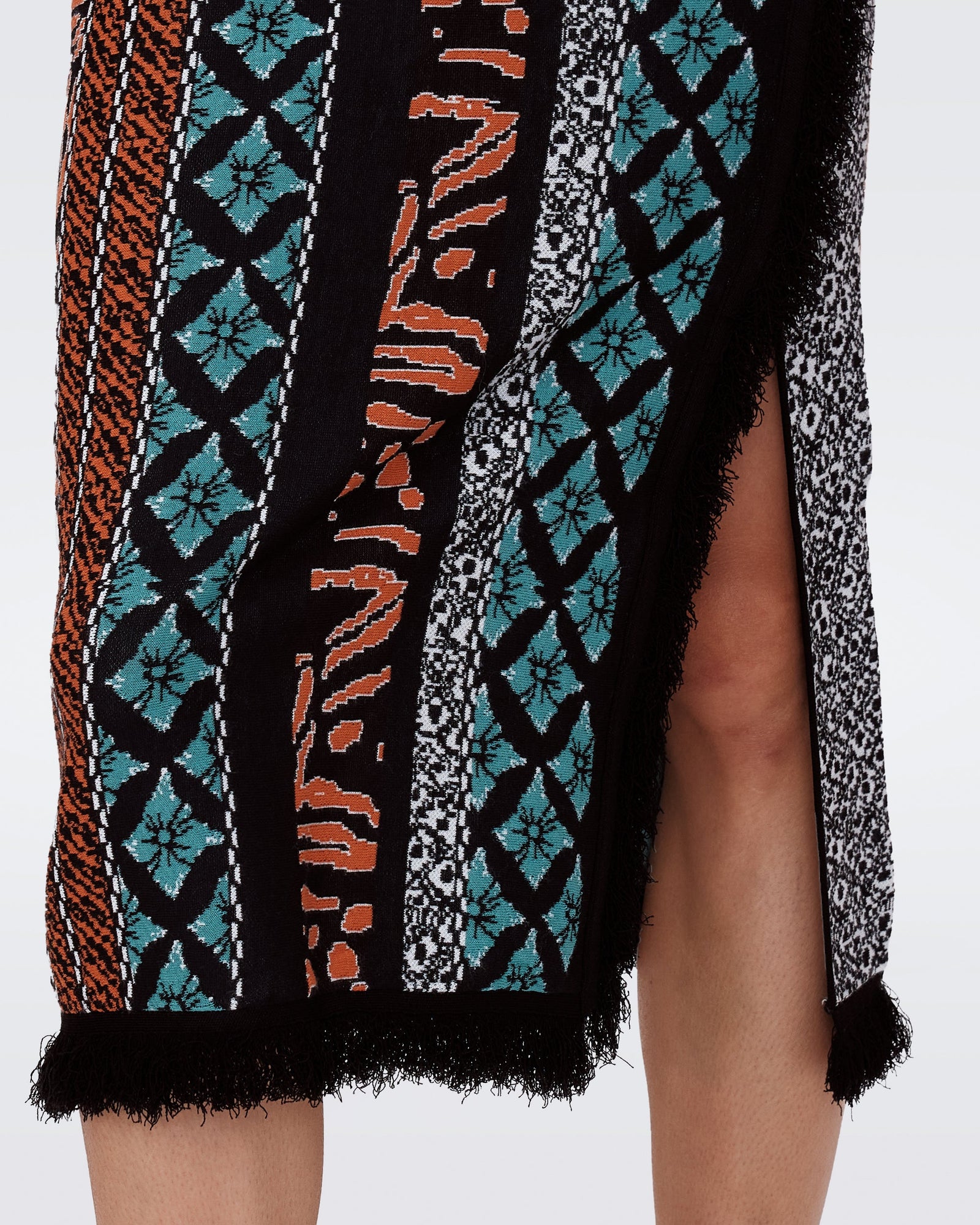 Margarita Knit Jacquard Skirt