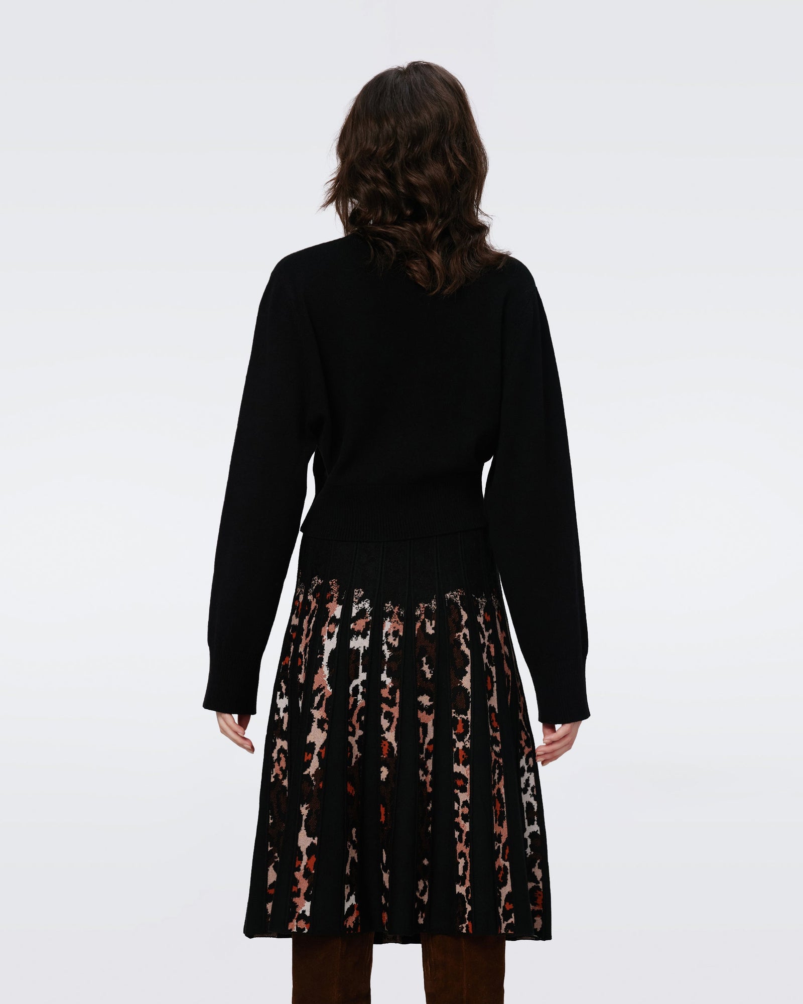 Hutch Knit Jacquard Skirt