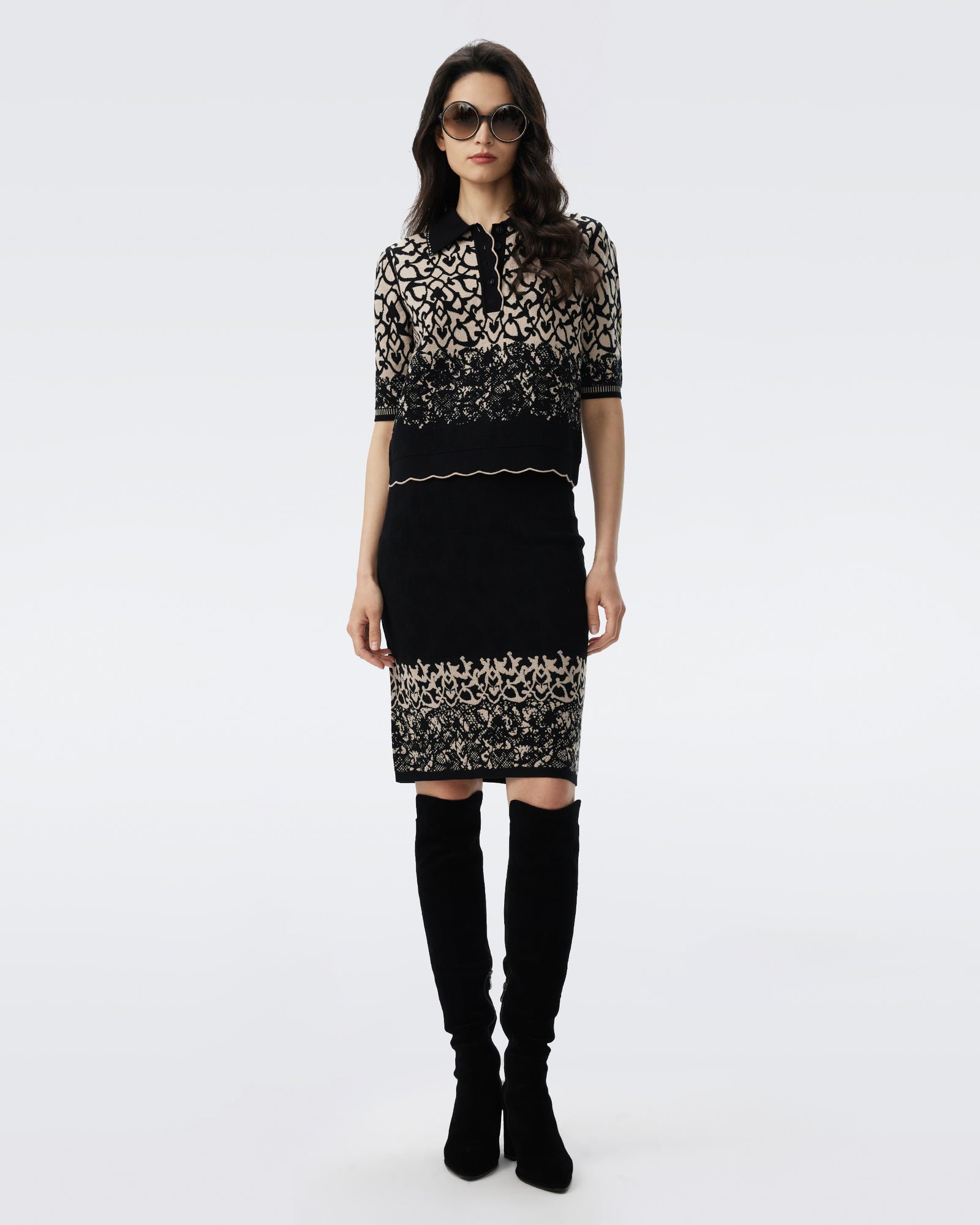 DVF PATCHETT SKIRT