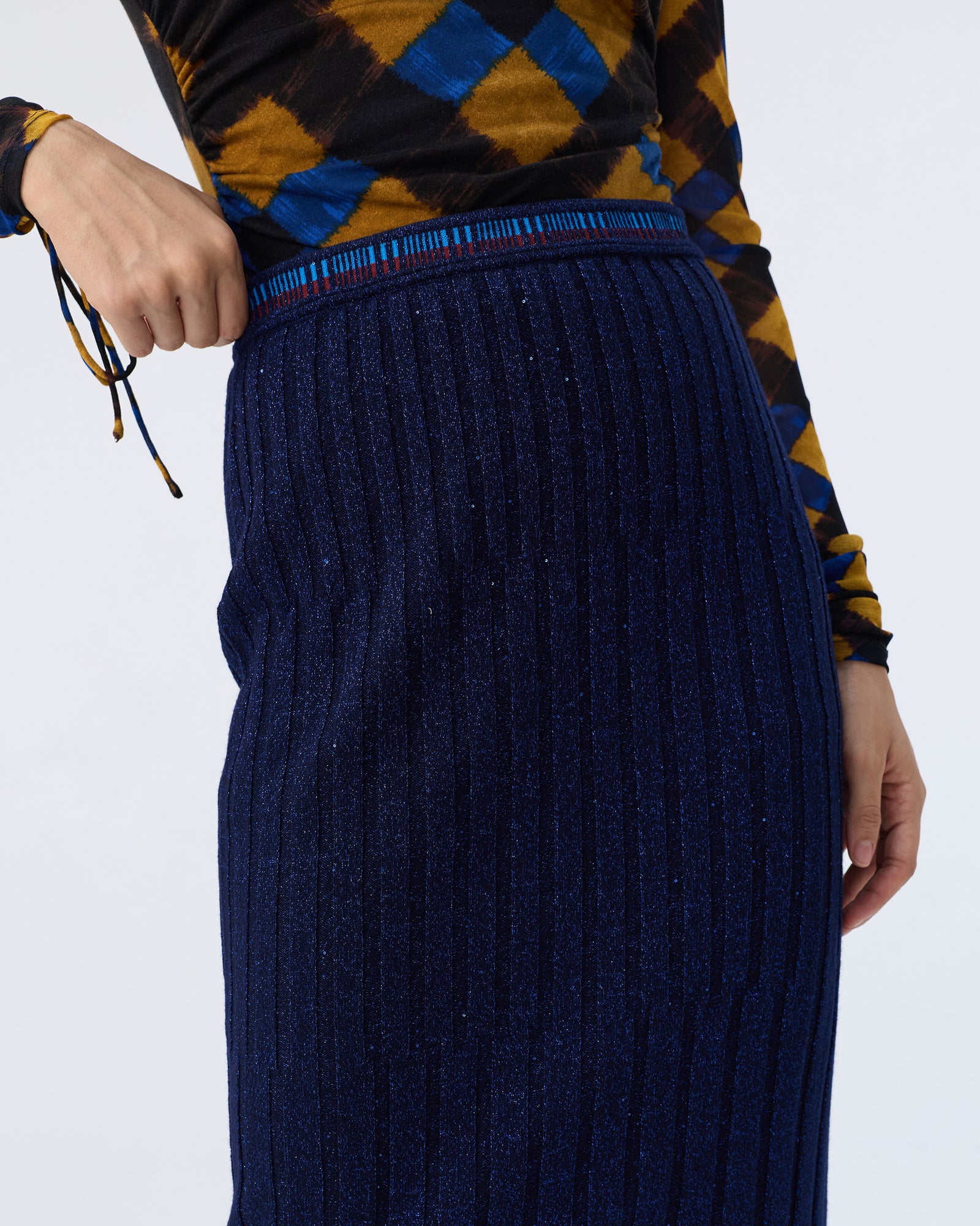 DVF TERRY SKIRT