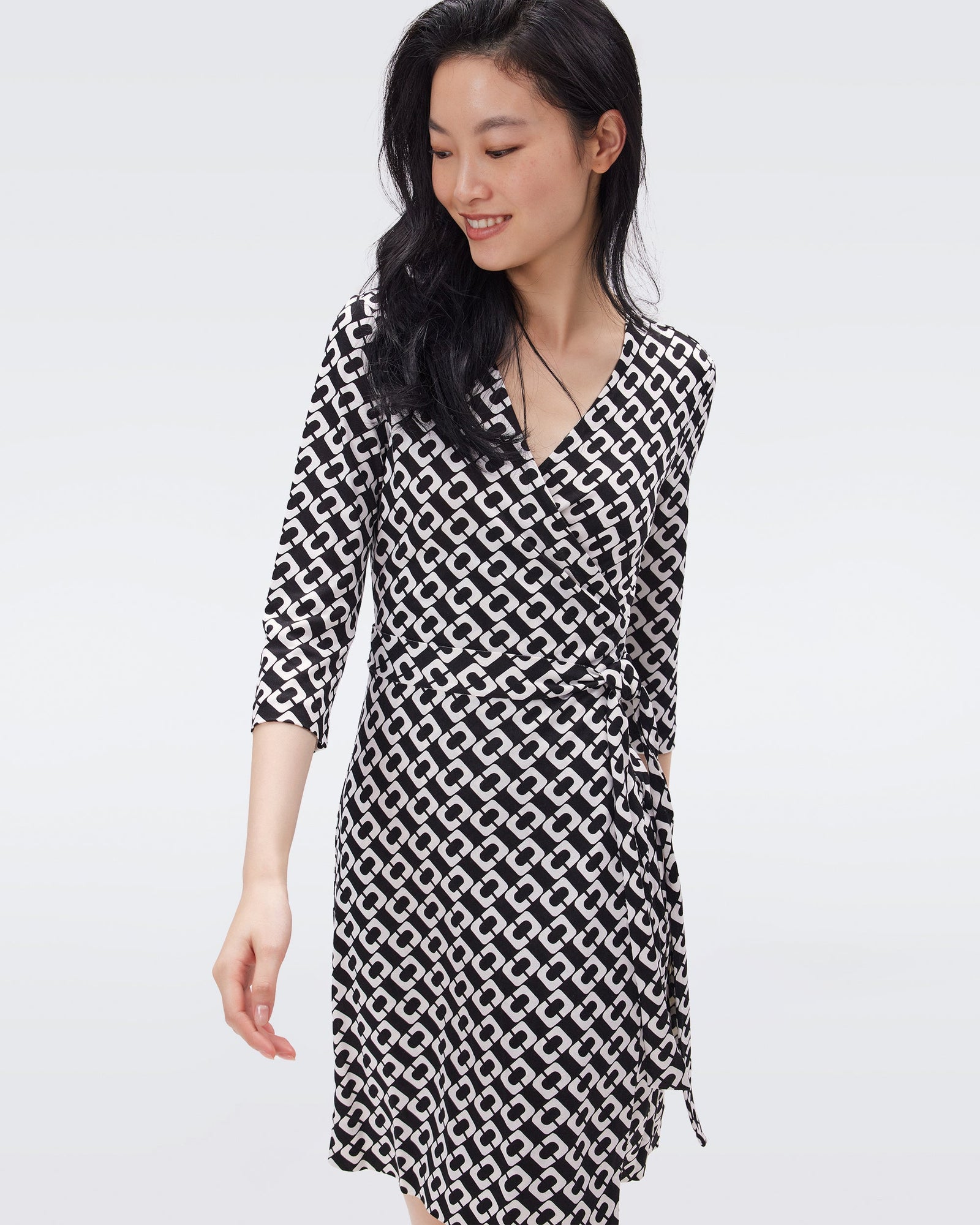 Julian Silk Jersey Wrap Dress