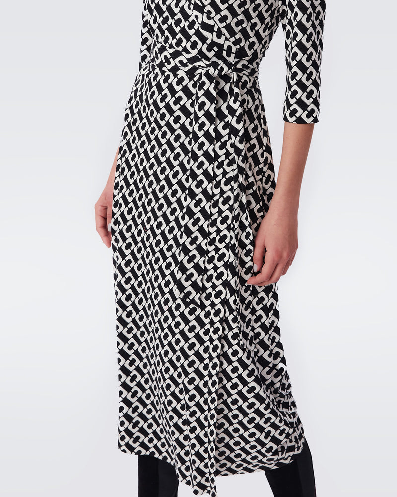 Abigail Silk Jersey Midi Wrap Dress Diane von Furstenberg HongKong Abigail Silk Jersey Midi Wrap Dress Diane von Furstenberg HongKong
