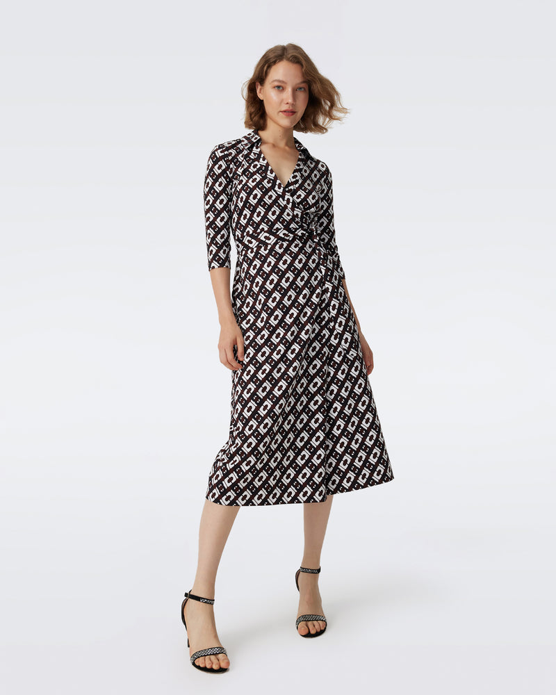 DVF ABIGAIL MIDI DRESS