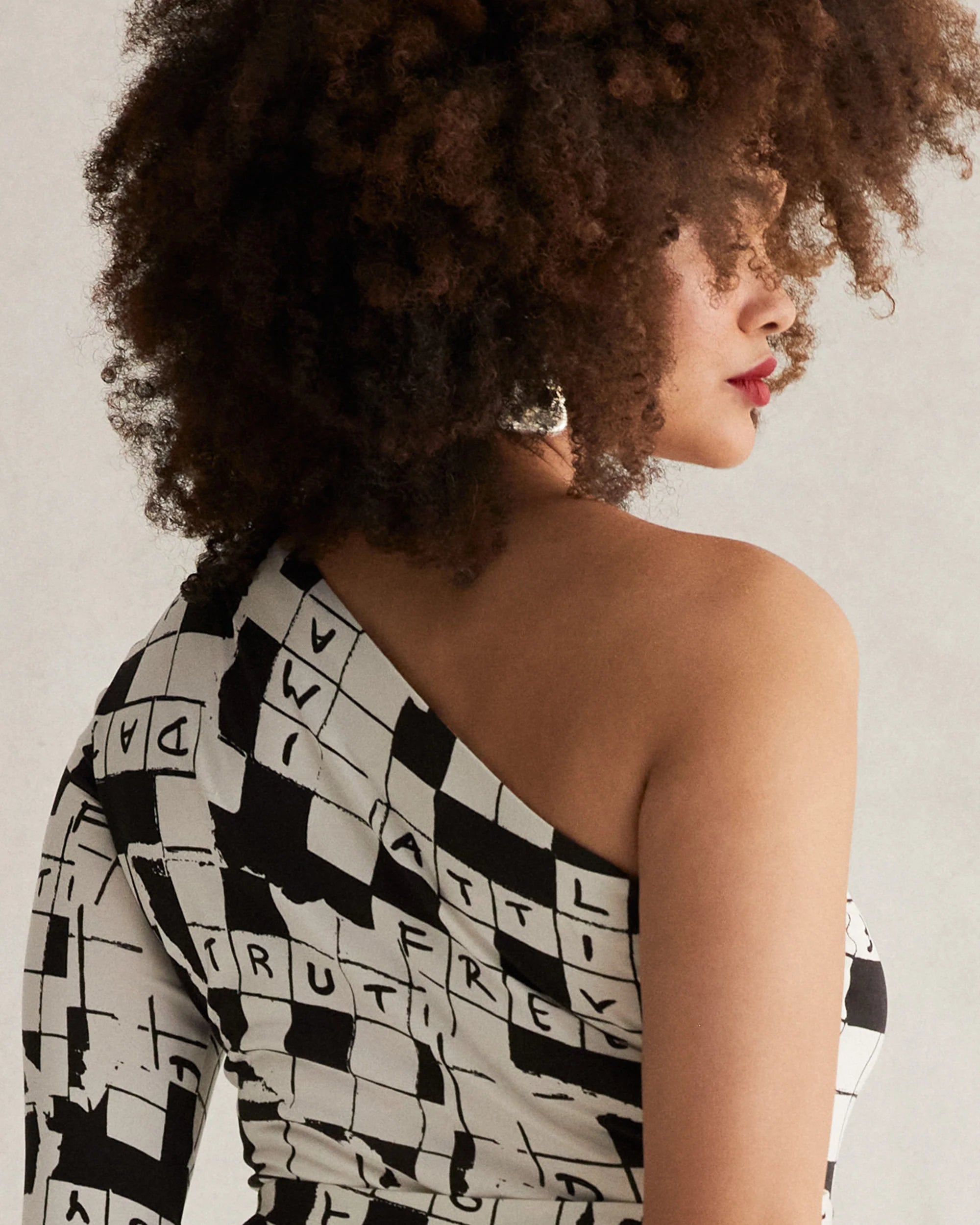 Coco Silk Jersey Dress in DVF 50th Crossword Ivory Diane von Furstenberg HongKong Coco Silk Jersey Dress in DVF 50th Crossword Ivory Diane von Furstenberg HongKong