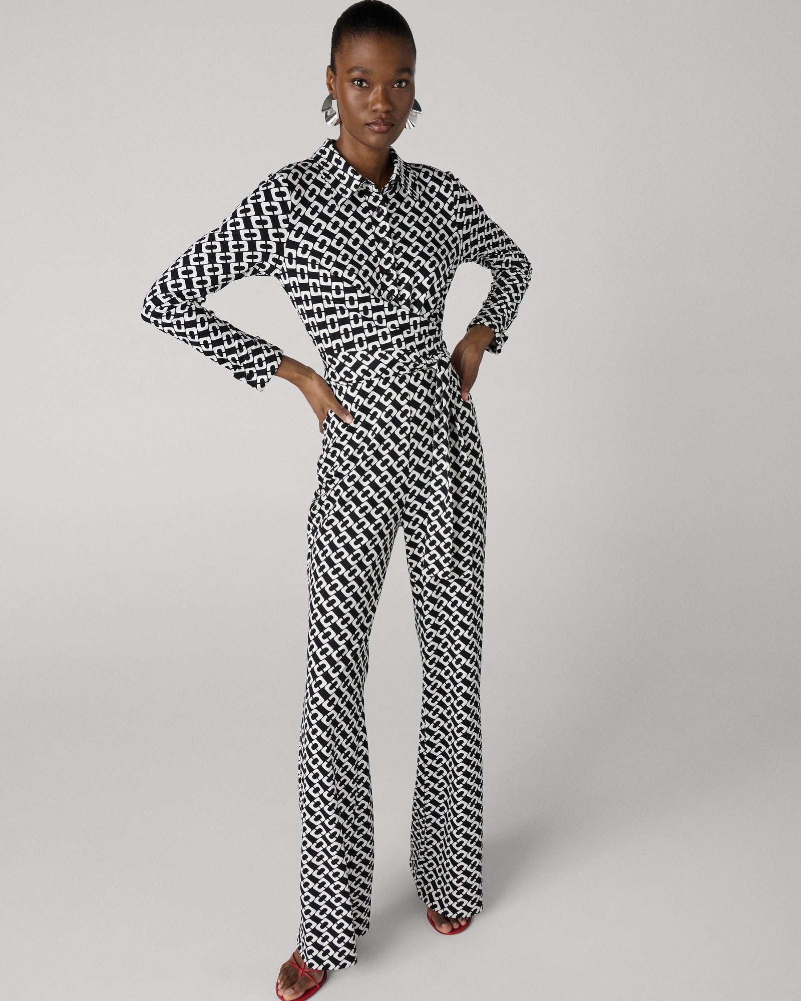 DVF MICHELE JUMPSUIT