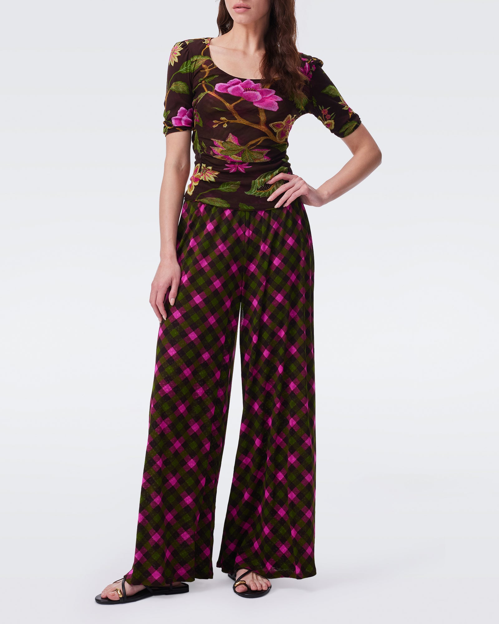 DVF GIORGIO  REVERSIBLE PANTS