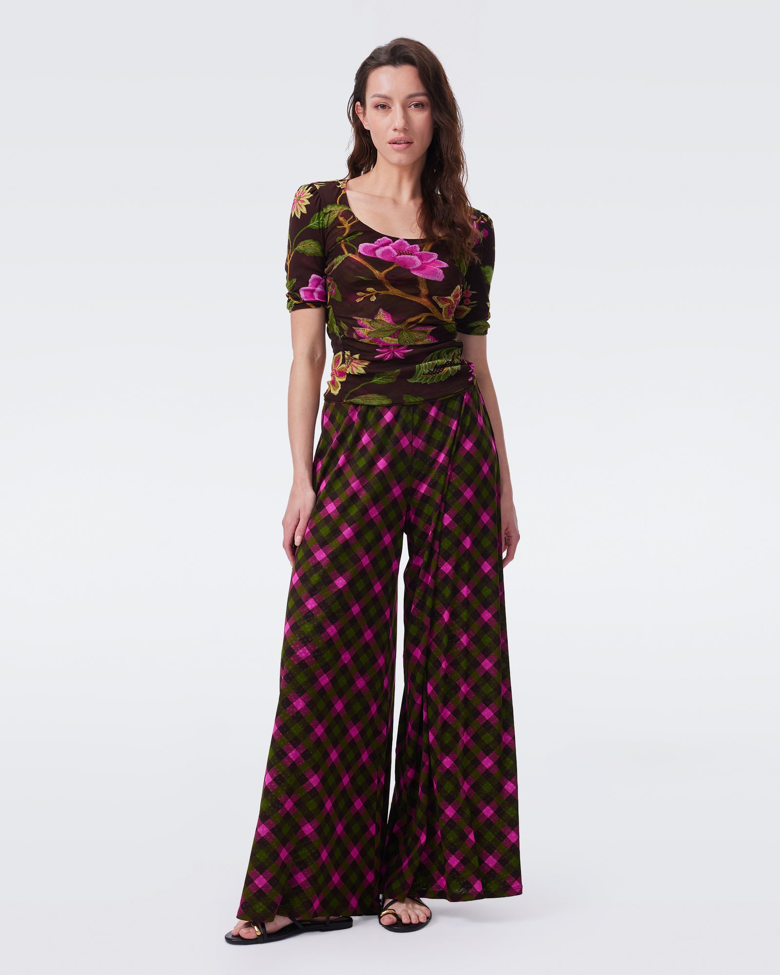 DVF GIORGIO  REVERSIBLE PANTS