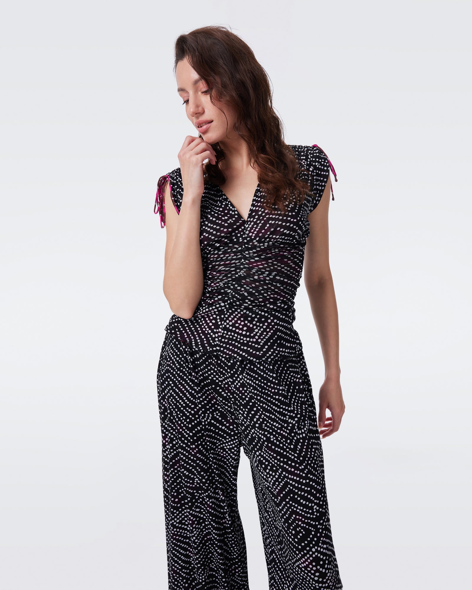 DVF GIORGIO  REVERSIBLE PANTS