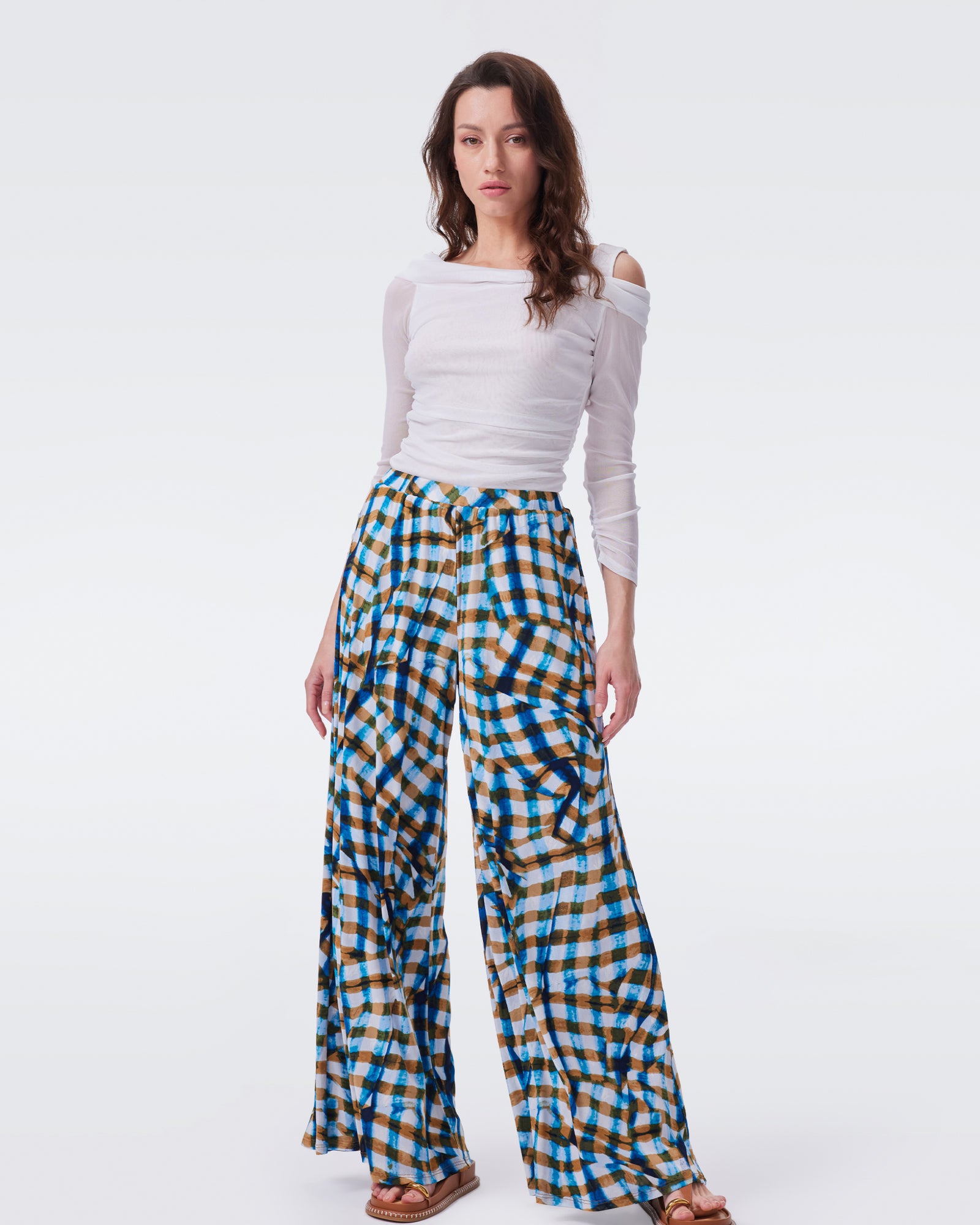 DVF GIORGIO  REVERSIBLE PANTS