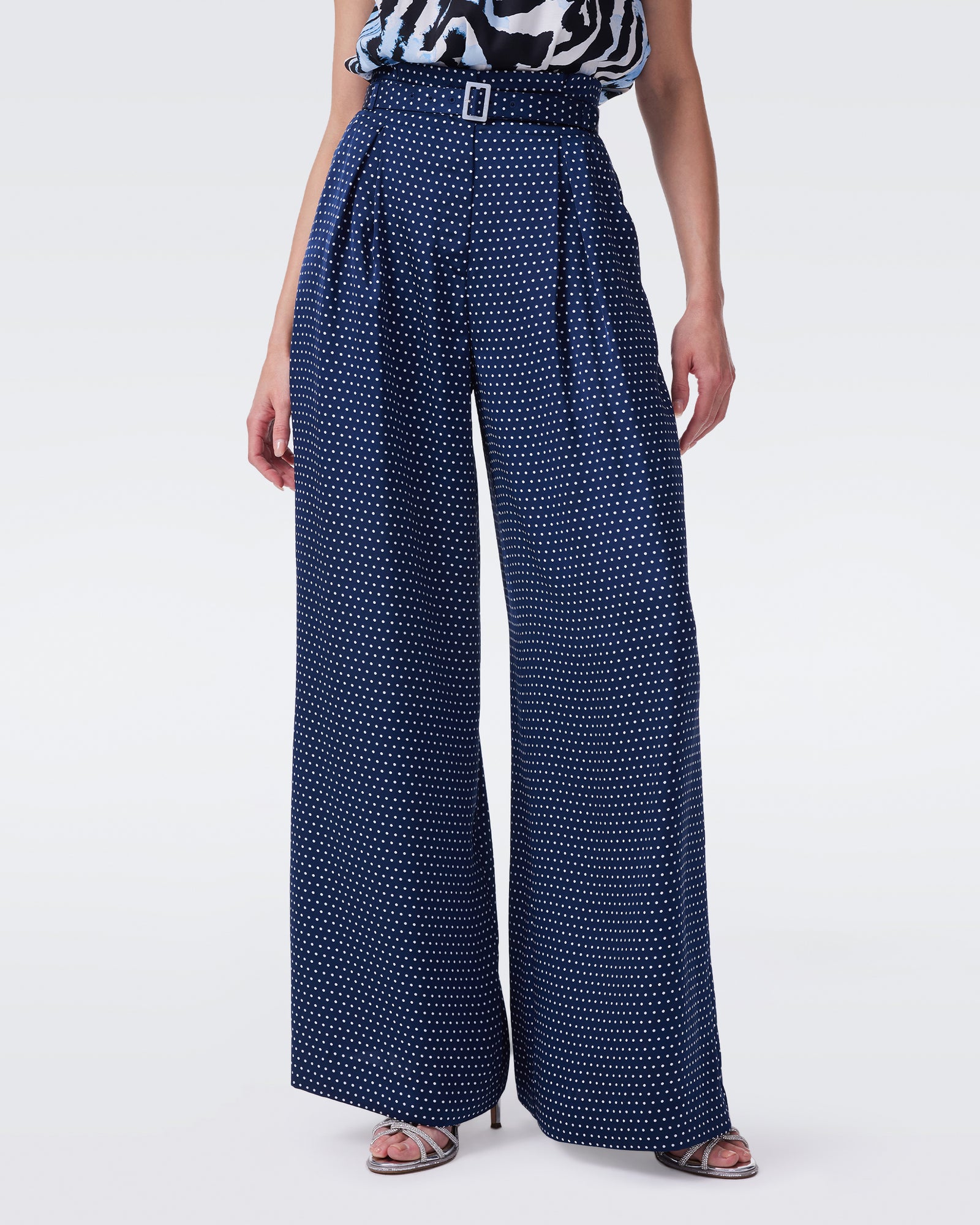 DVF QUINCY PANTS