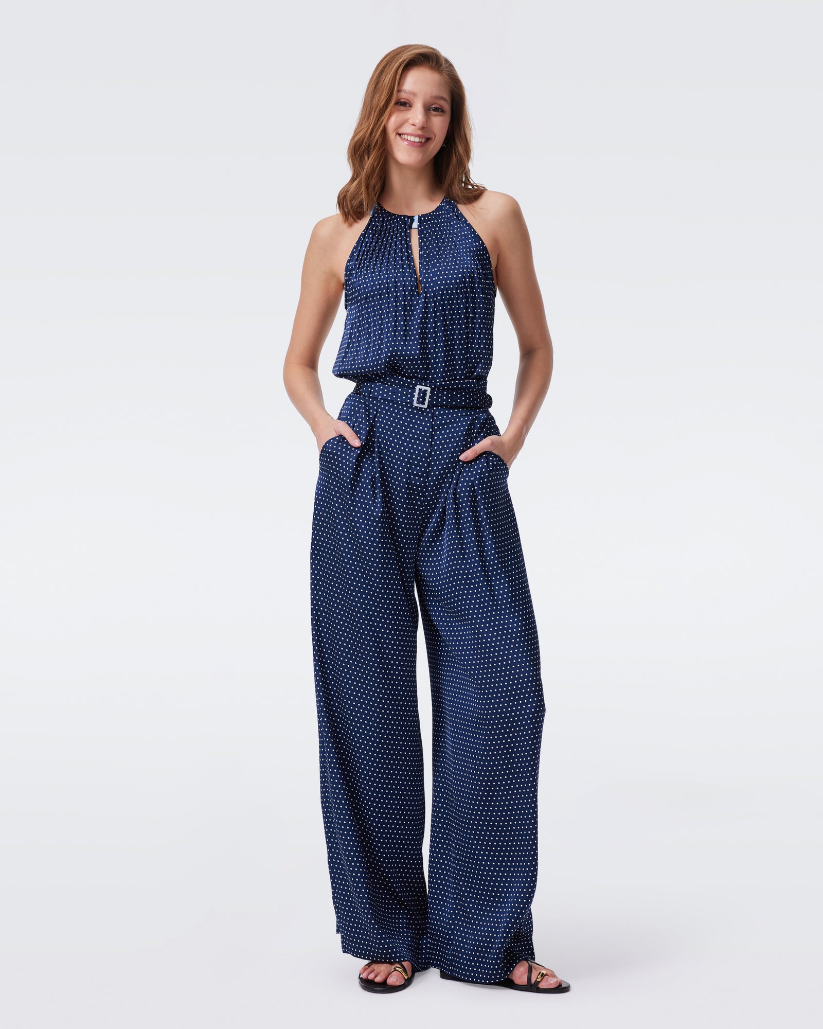 DVF QUINCY PANTS
