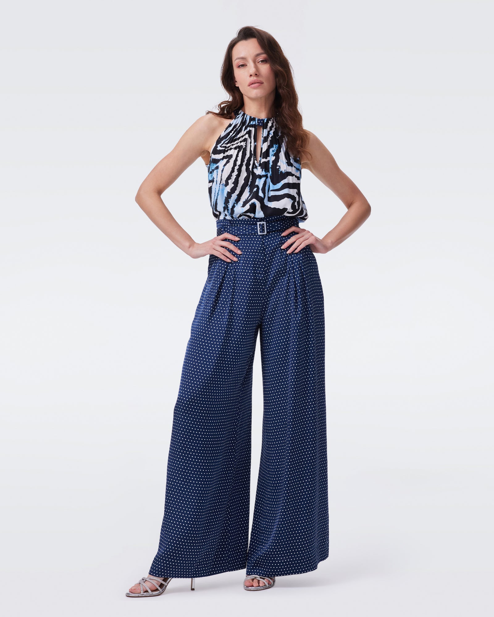 DVF QUINCY PANTS