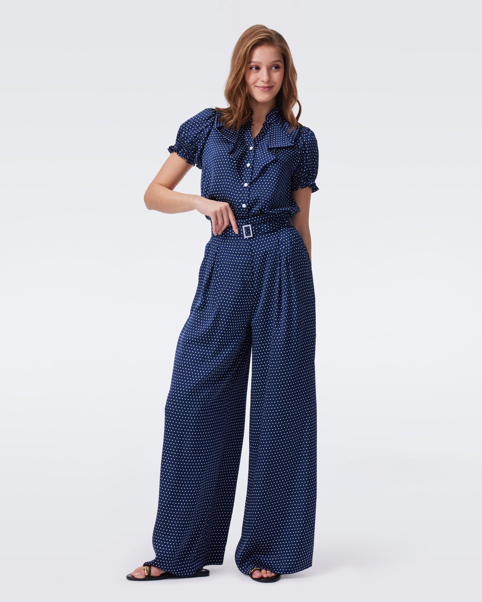 DVF QUINCY PANTS