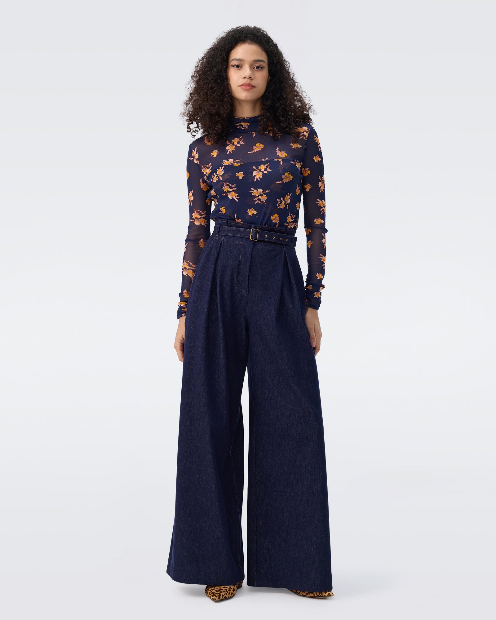 DVF QUINCY PANTS