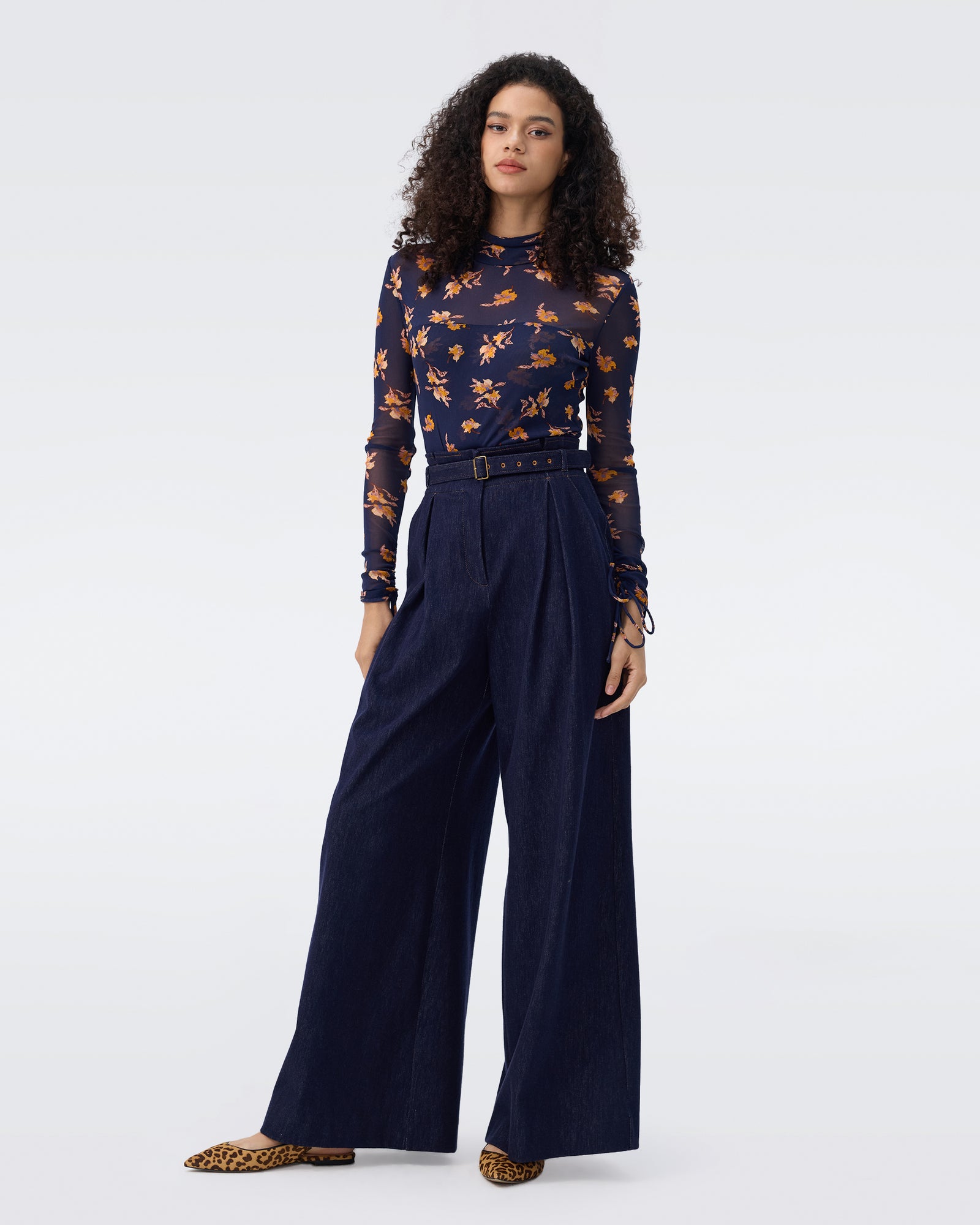 DVF QUINCY PANTS